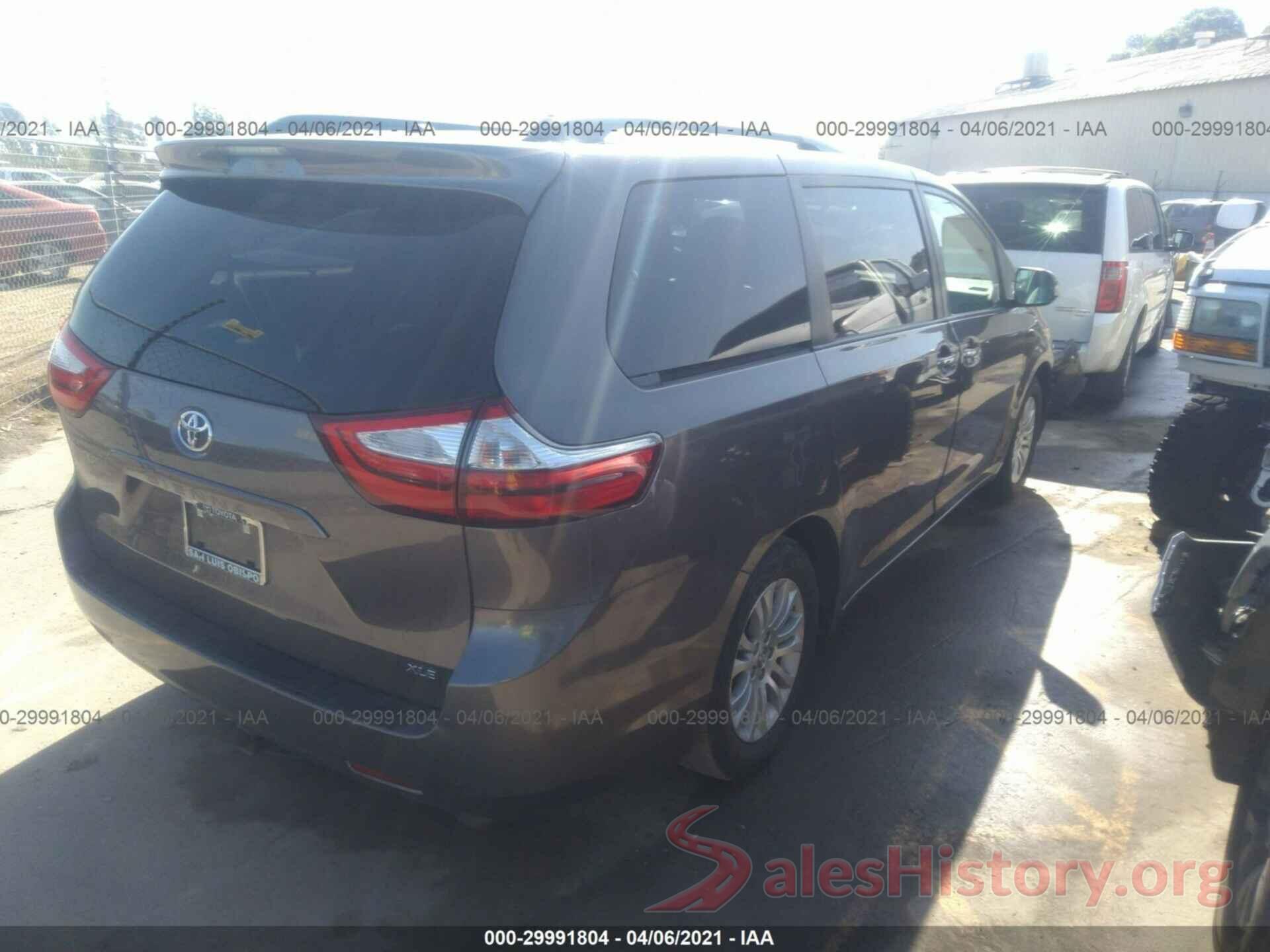 5TDYK3DCXGS705415 2016 TOYOTA SIENNA