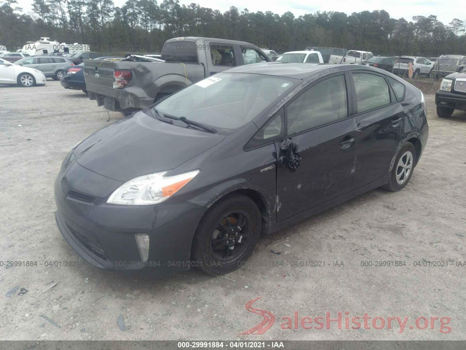 JTDKN3DU0F0480025 2015 TOYOTA PRIUS