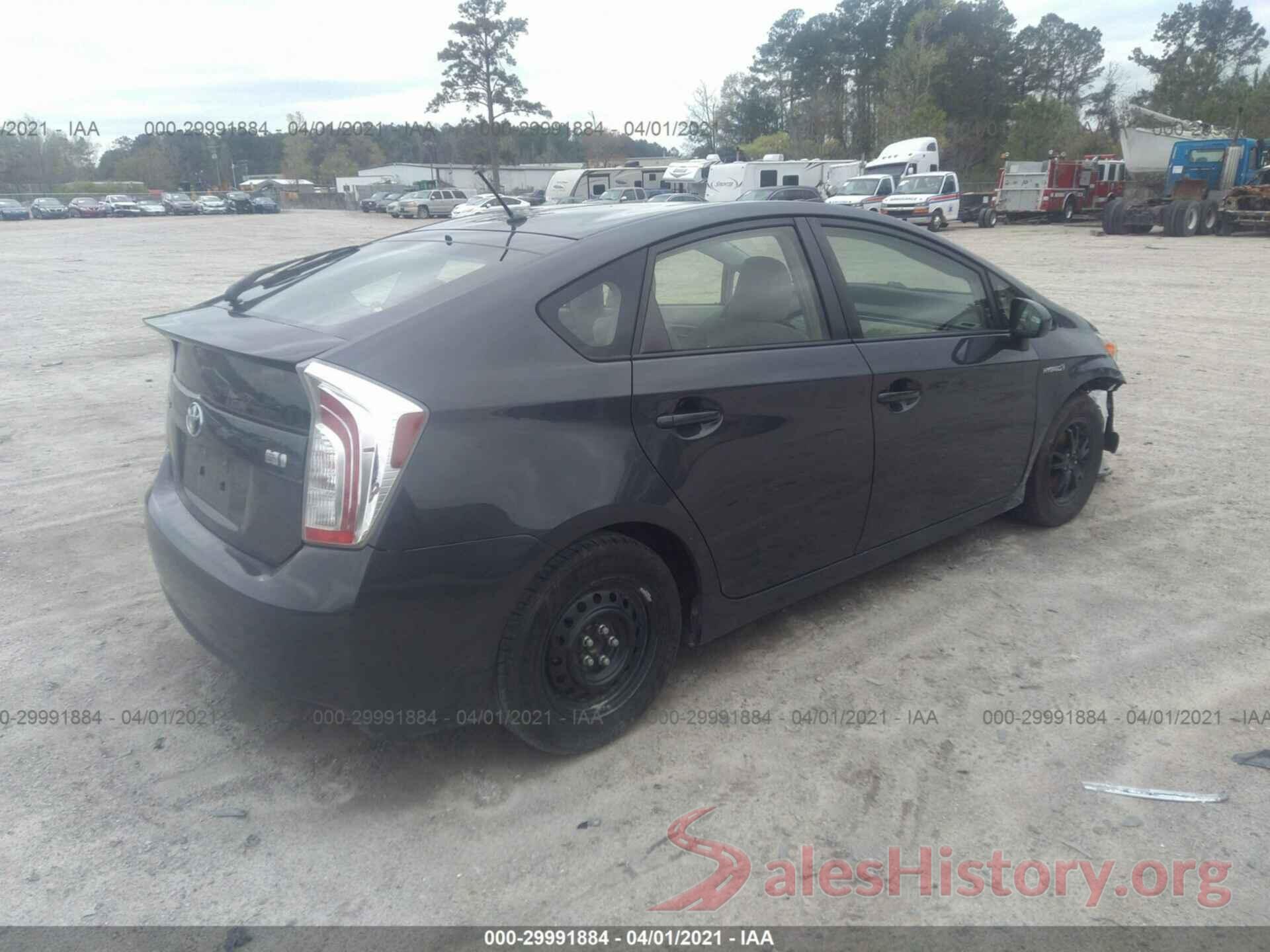 JTDKN3DU0F0480025 2015 TOYOTA PRIUS