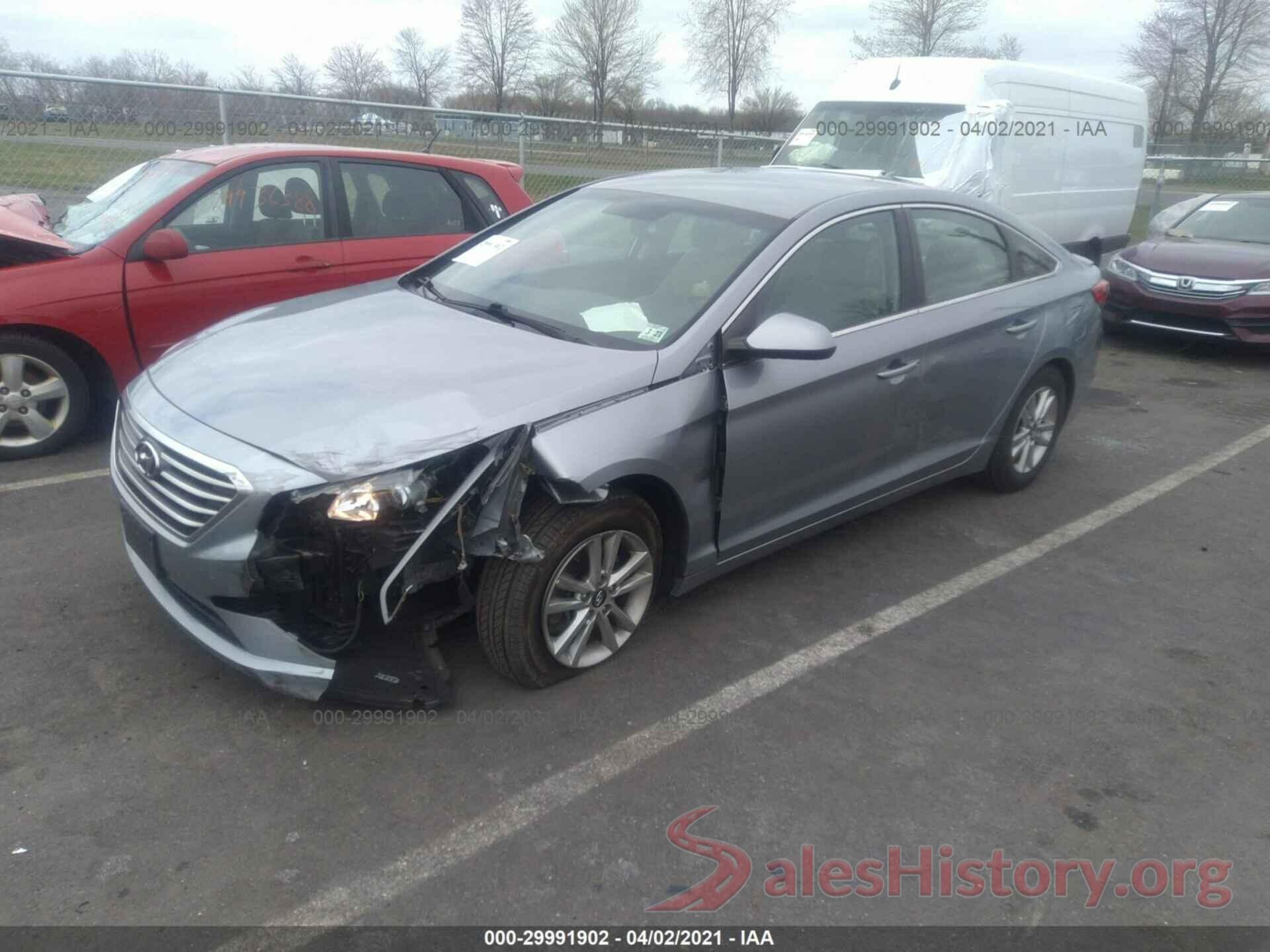 5NPE24AF3GH371614 2016 HYUNDAI SONATA