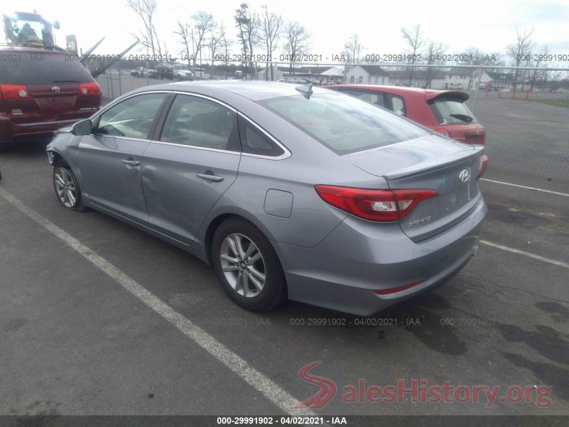 5NPE24AF3GH371614 2016 HYUNDAI SONATA