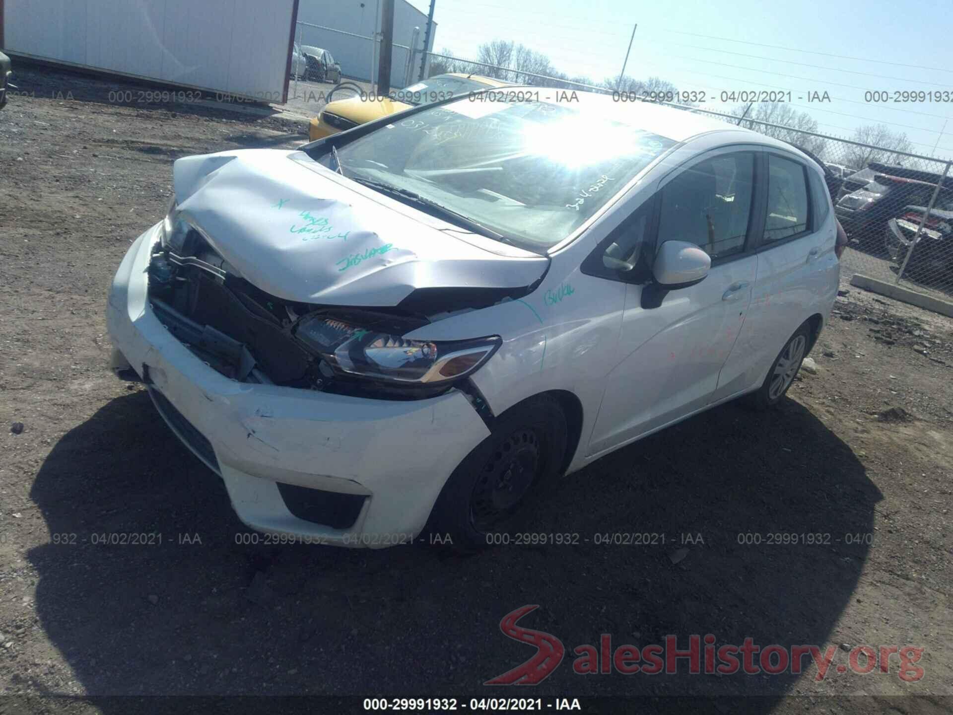 JHMGK5H5XGX031259 2016 HONDA FIT