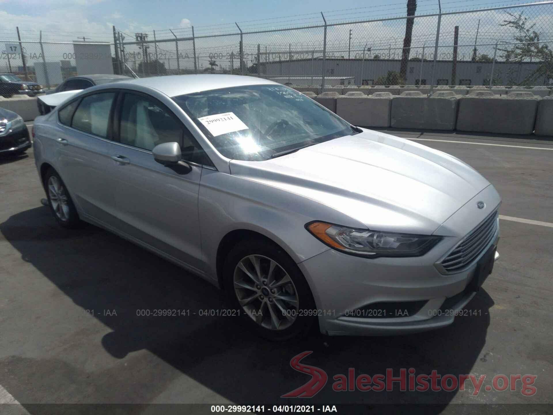 3FA6P0H71HR159036 2017 FORD FUSION