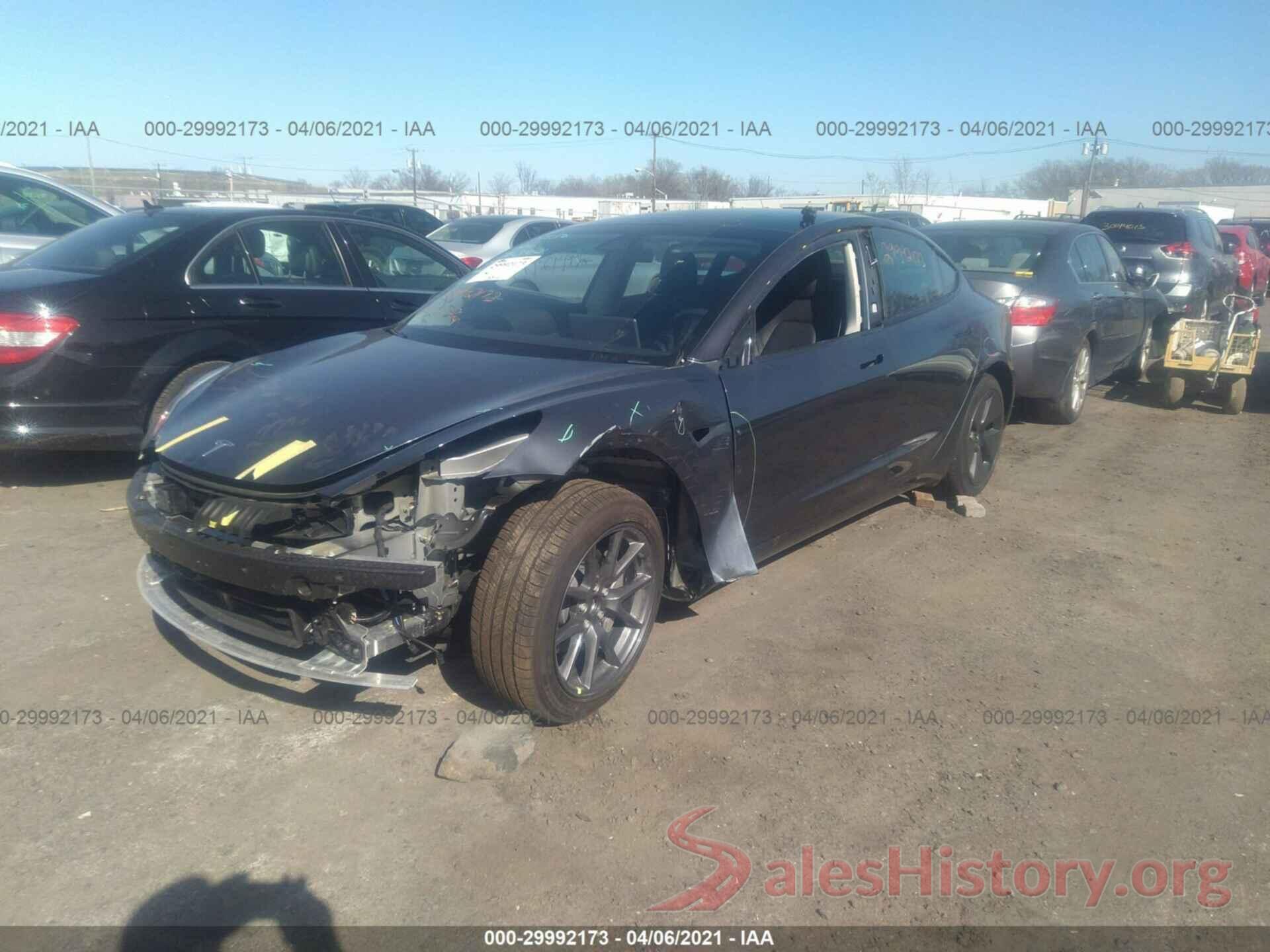 5YJ3E1EA1MF854038 2021 TESLA MODEL 3