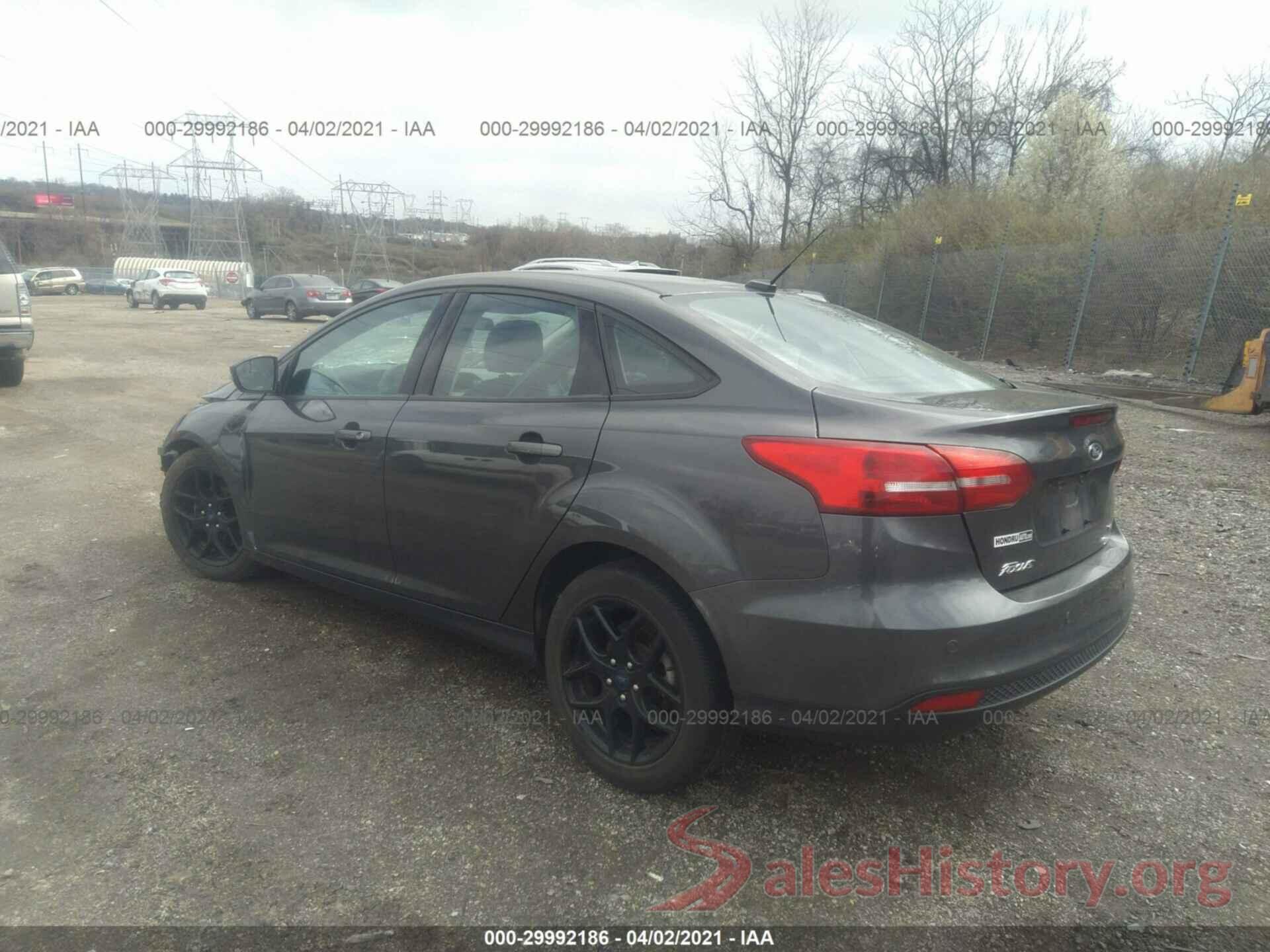 1FADP3F2XGL327804 2016 FORD FOCUS