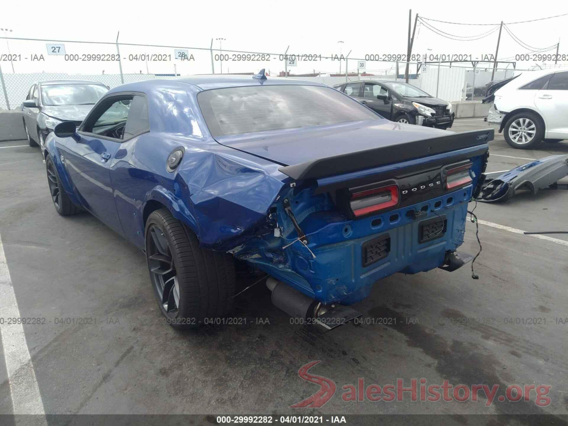 2C3CDZC99JH244117 2018 DODGE CHALLENGER