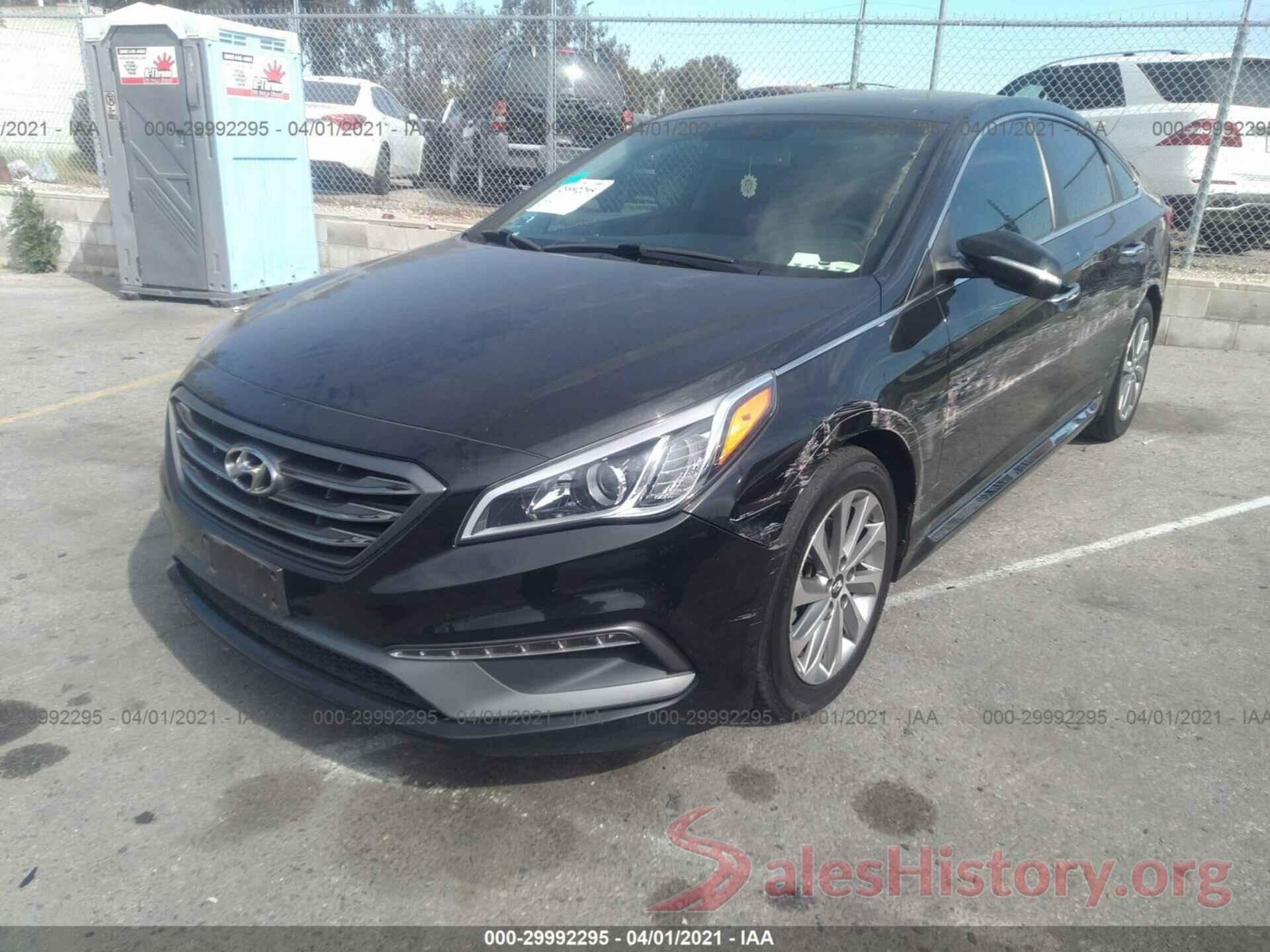 5NPE34AF0HH573485 2017 HYUNDAI SONATA