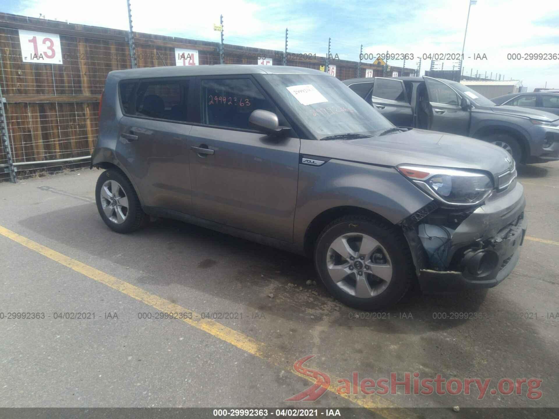 KNDJN2A27K7666896 2019 KIA SOUL