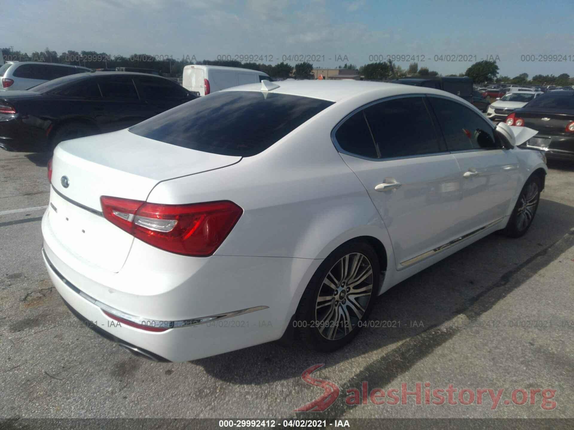 KNALN4D75G5216577 2016 KIA CADENZA