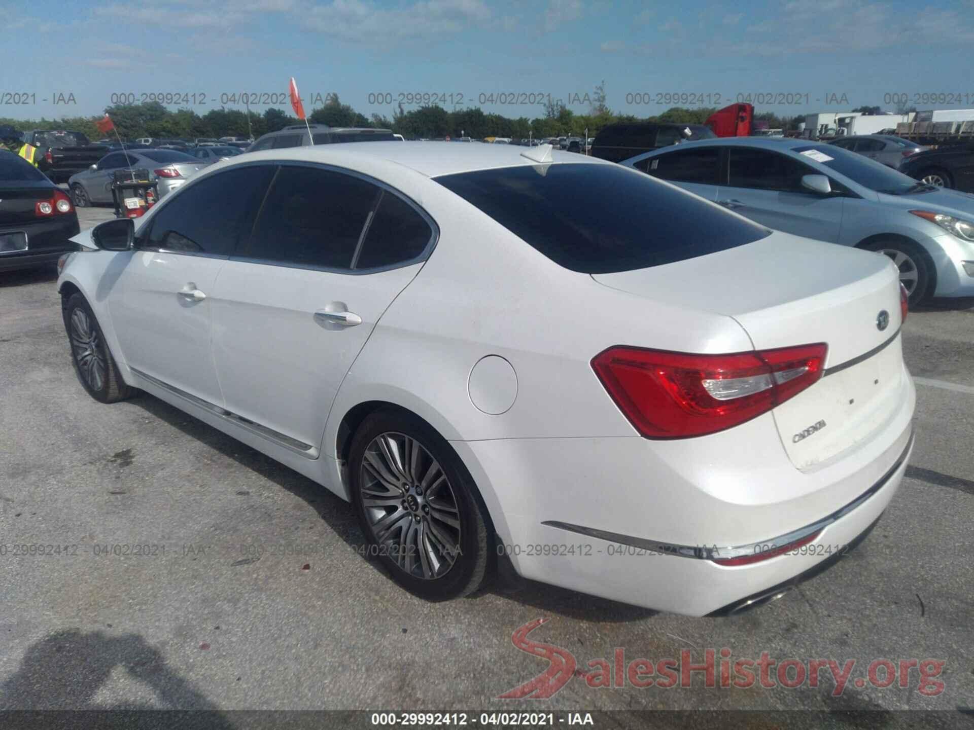 KNALN4D75G5216577 2016 KIA CADENZA