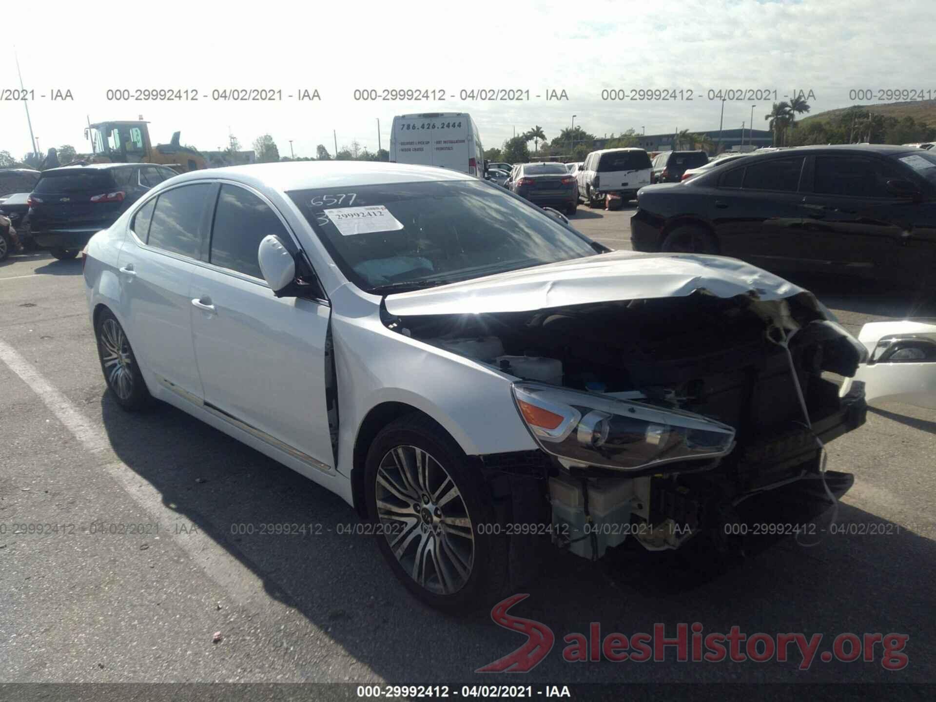 KNALN4D75G5216577 2016 KIA CADENZA