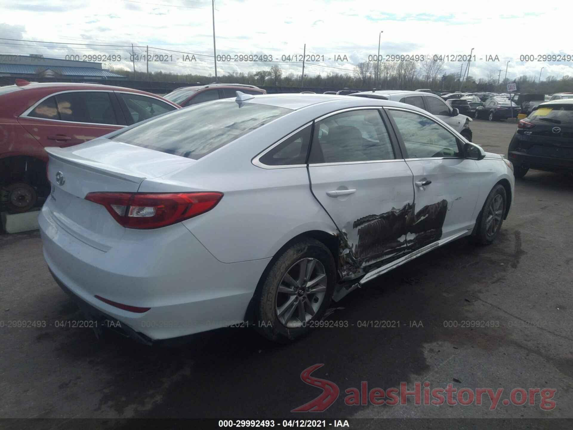 5NPE24AF7GH293998 2016 HYUNDAI SONATA