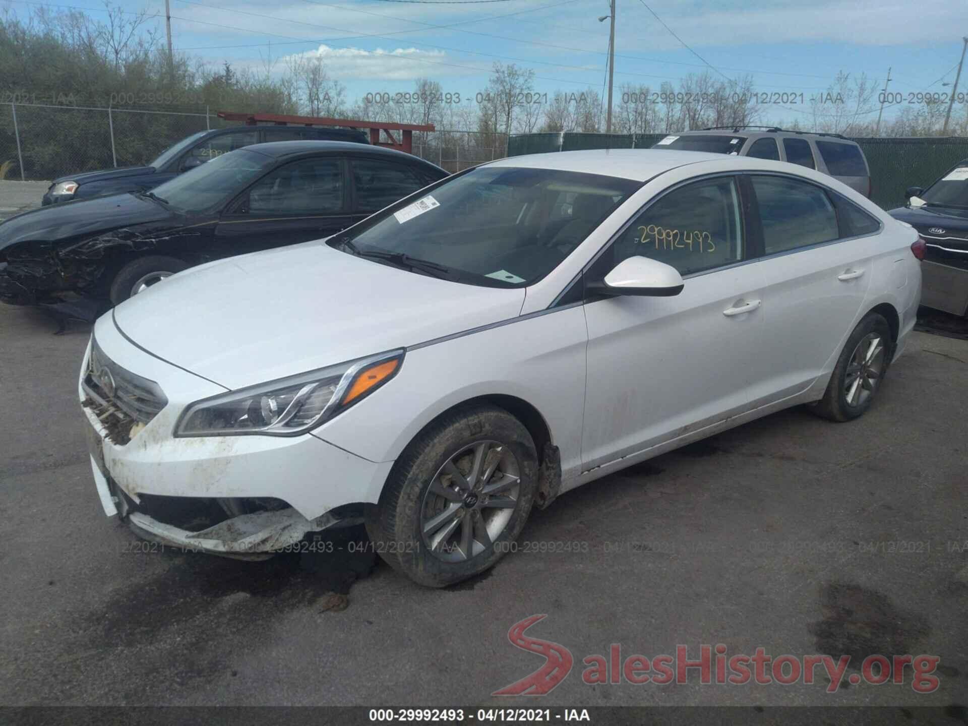 5NPE24AF7GH293998 2016 HYUNDAI SONATA