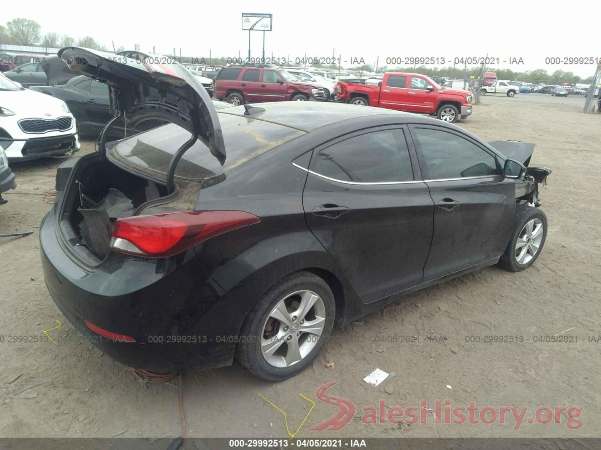 5NPDH4AE6GH674548 2016 HYUNDAI ELANTRA