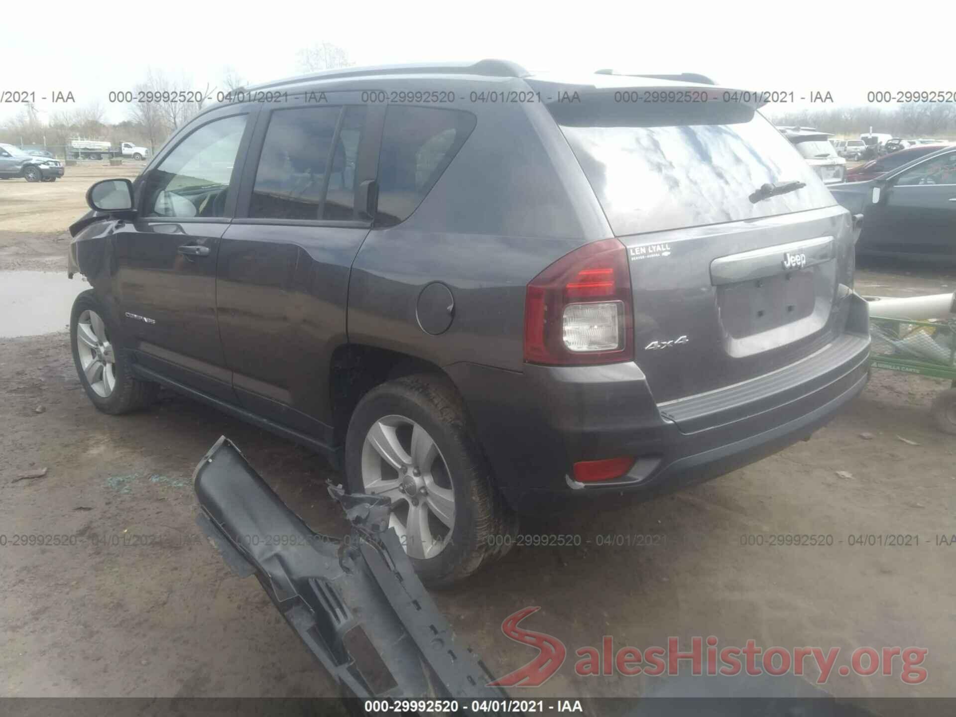 1C4NJDBB9HD143199 2017 JEEP COMPASS