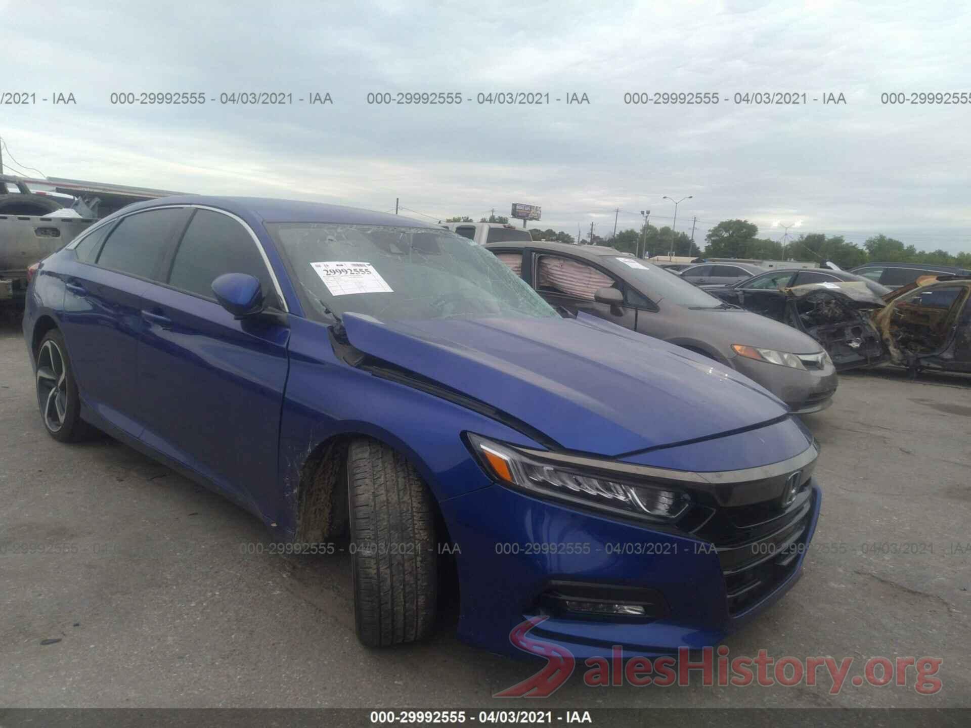 1HGCV1F35JA040142 2018 HONDA ACCORD SEDAN