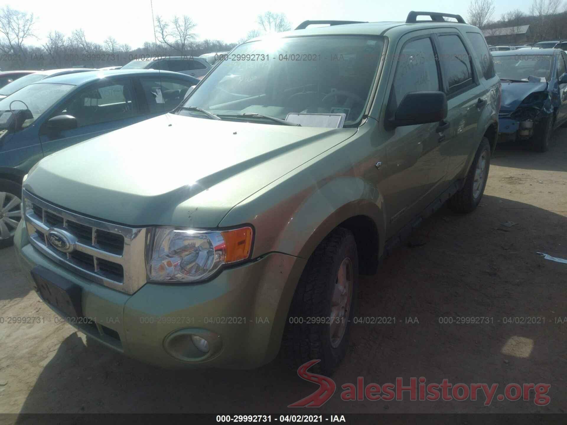 1N6AD0ER8JN755916 2008 FORD ESCAPE