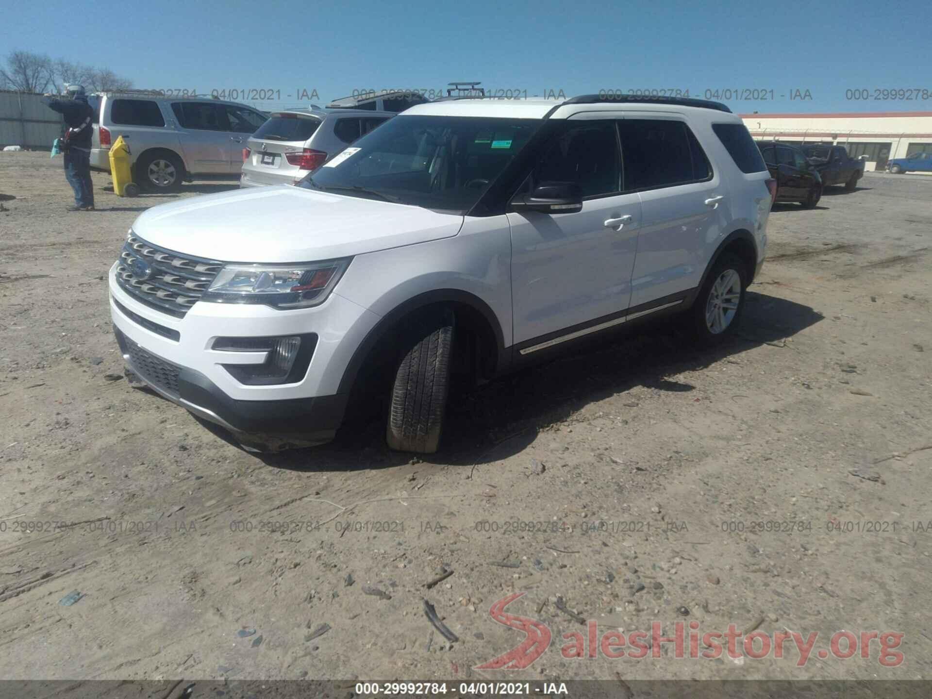 1FM5K7D83GGA97250 2016 FORD EXPLORER