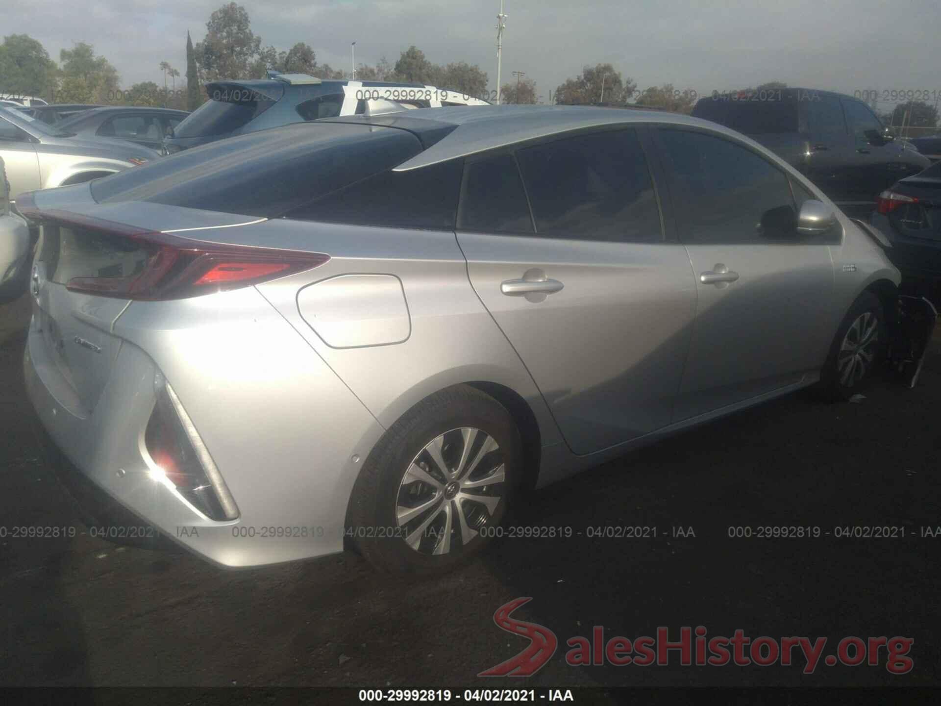 JTDKAMFP3M3165028 2021 TOYOTA PRIUS PRIME