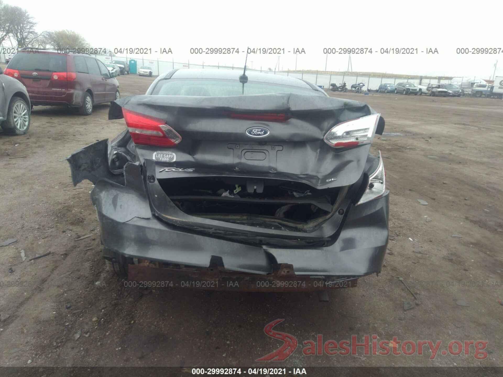 1FADP3F20HL205468 2017 FORD FOCUS