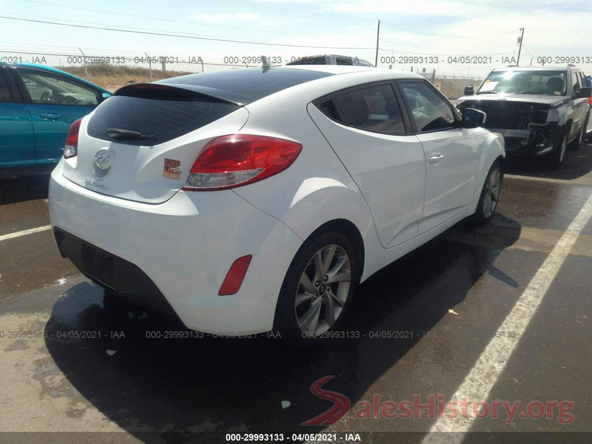 KMHTC6AD4GU279010 2016 HYUNDAI VELOSTER