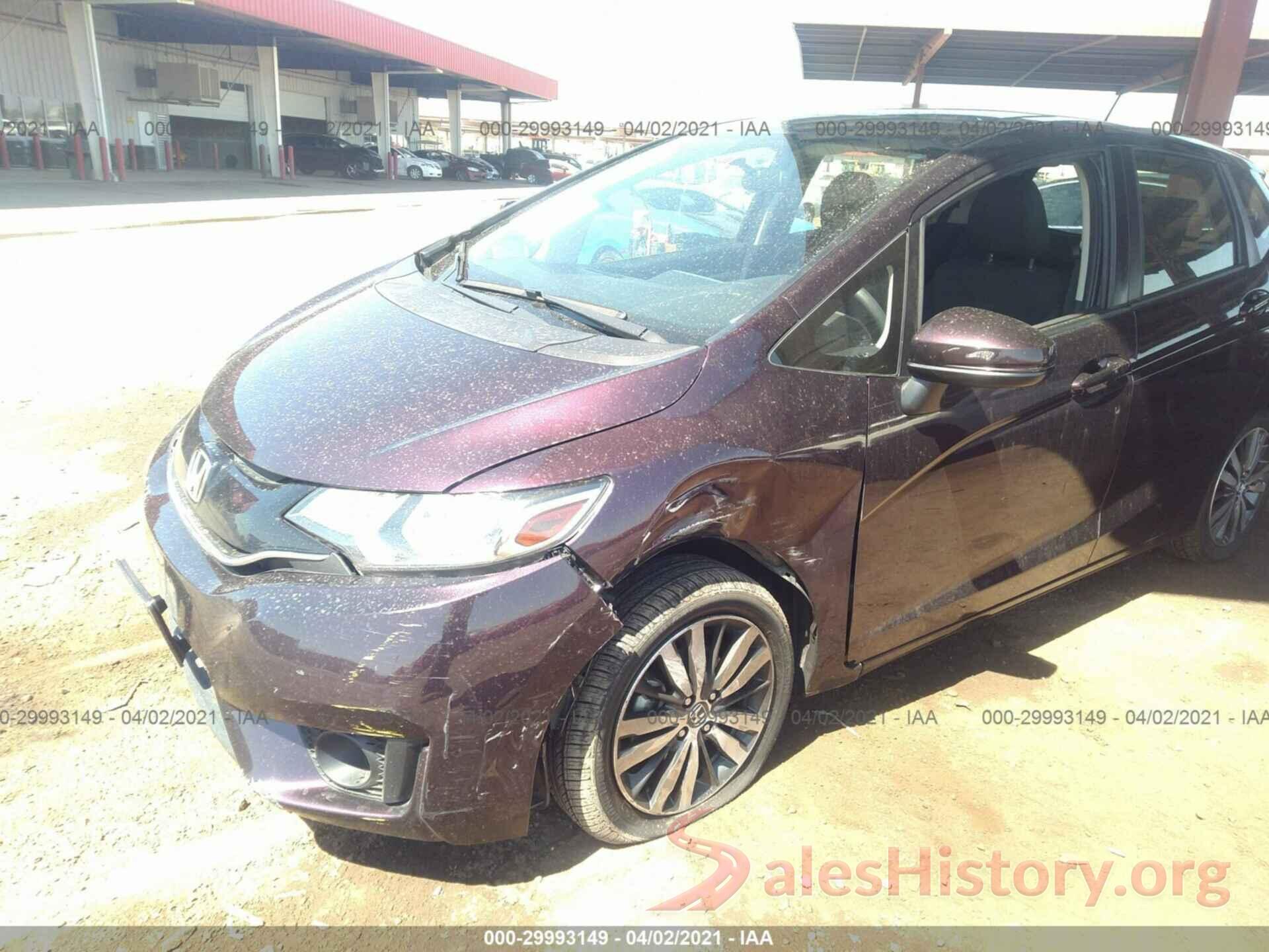 JHMGK5H7XGX039685 2016 HONDA FIT