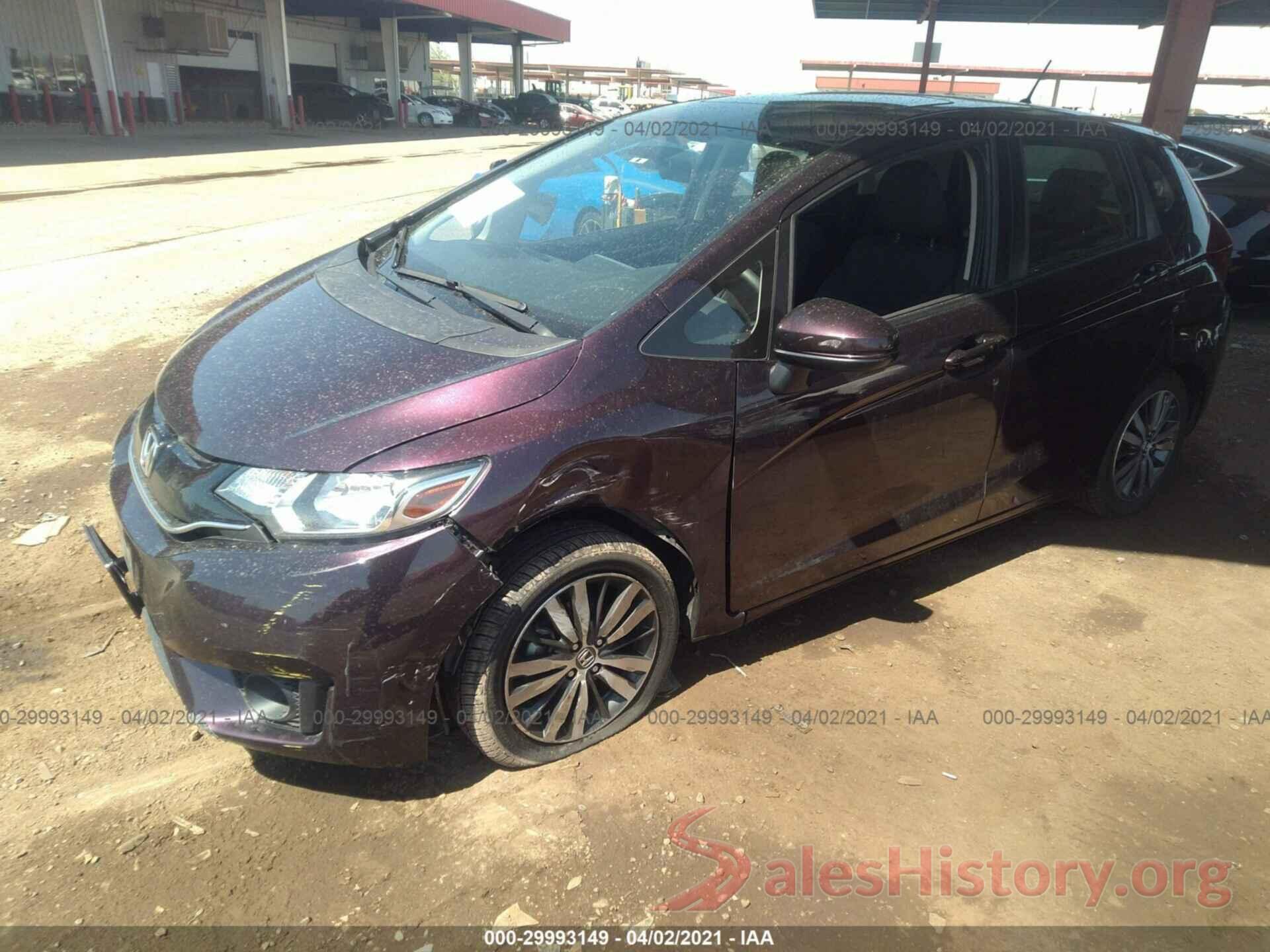 JHMGK5H7XGX039685 2016 HONDA FIT