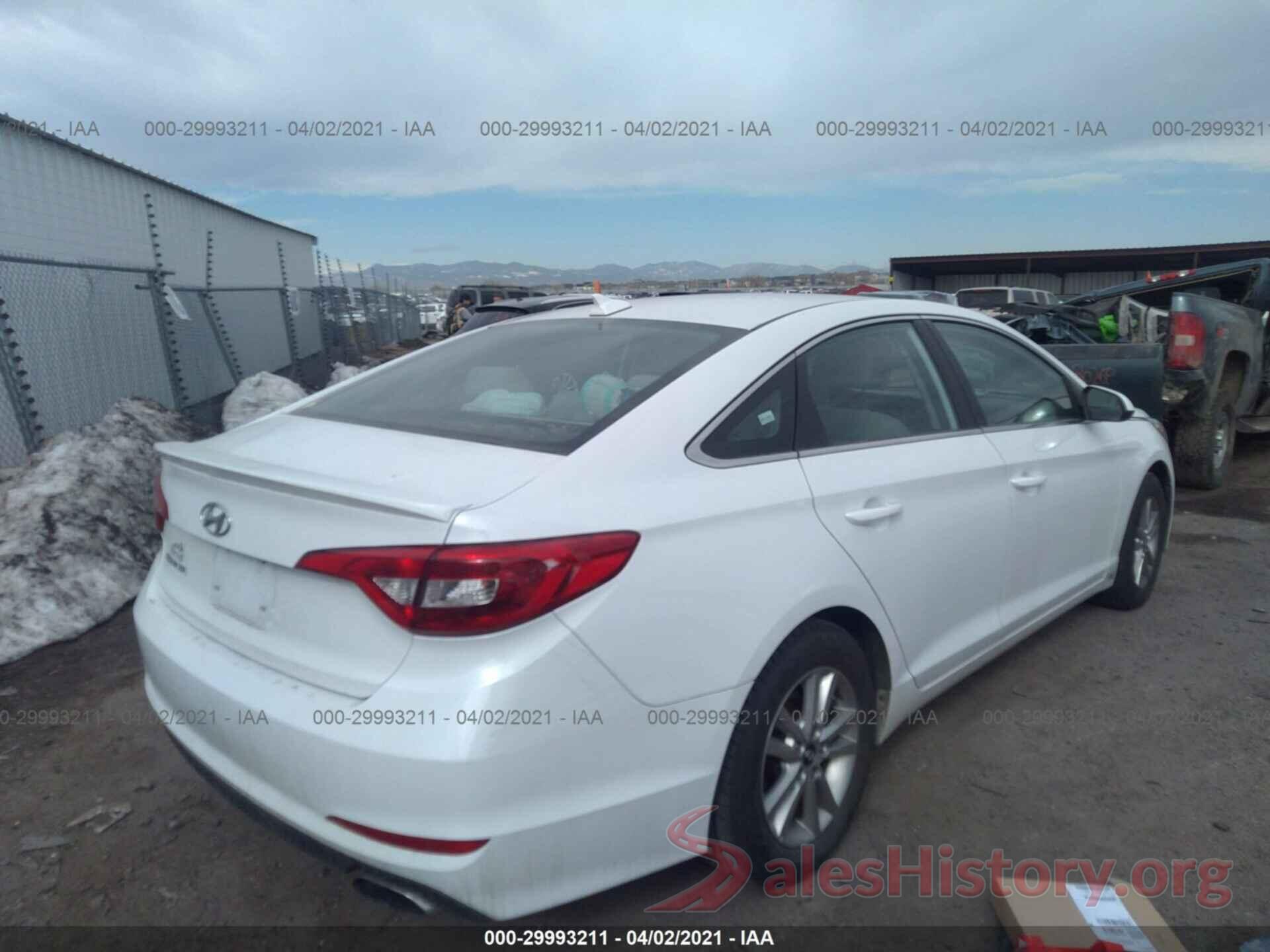 5NPE24AF3GH329640 2016 HYUNDAI SONATA