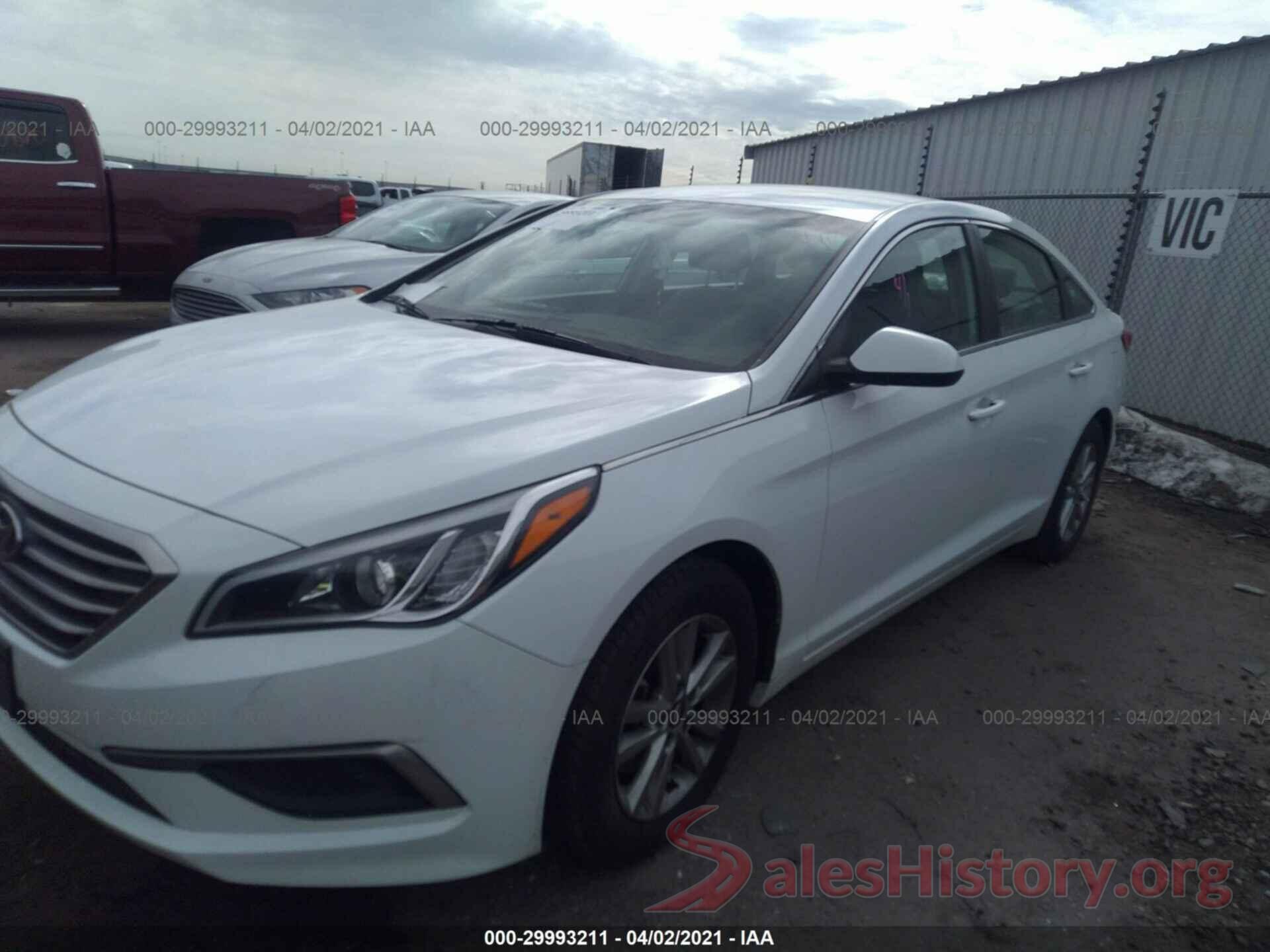 5NPE24AF3GH329640 2016 HYUNDAI SONATA