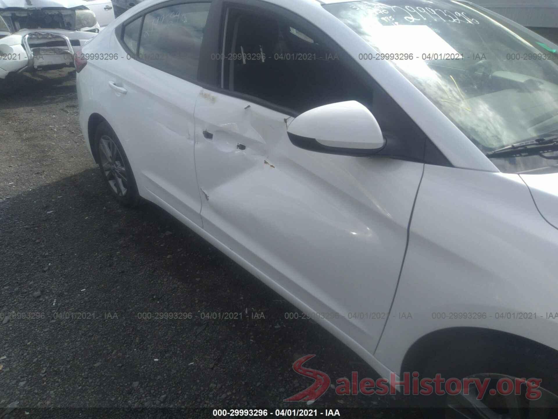 5NPD84LF5JH337995 2018 HYUNDAI ELANTRA