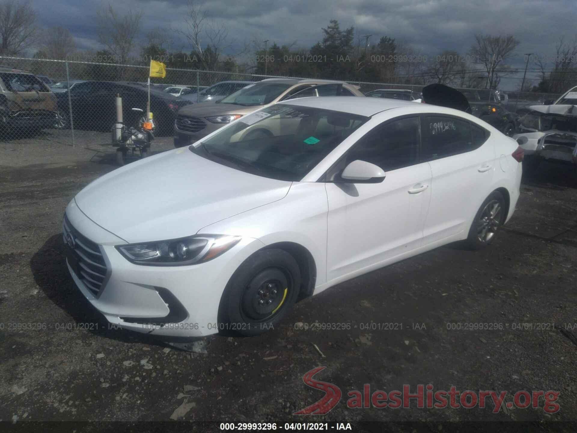 5NPD84LF5JH337995 2018 HYUNDAI ELANTRA