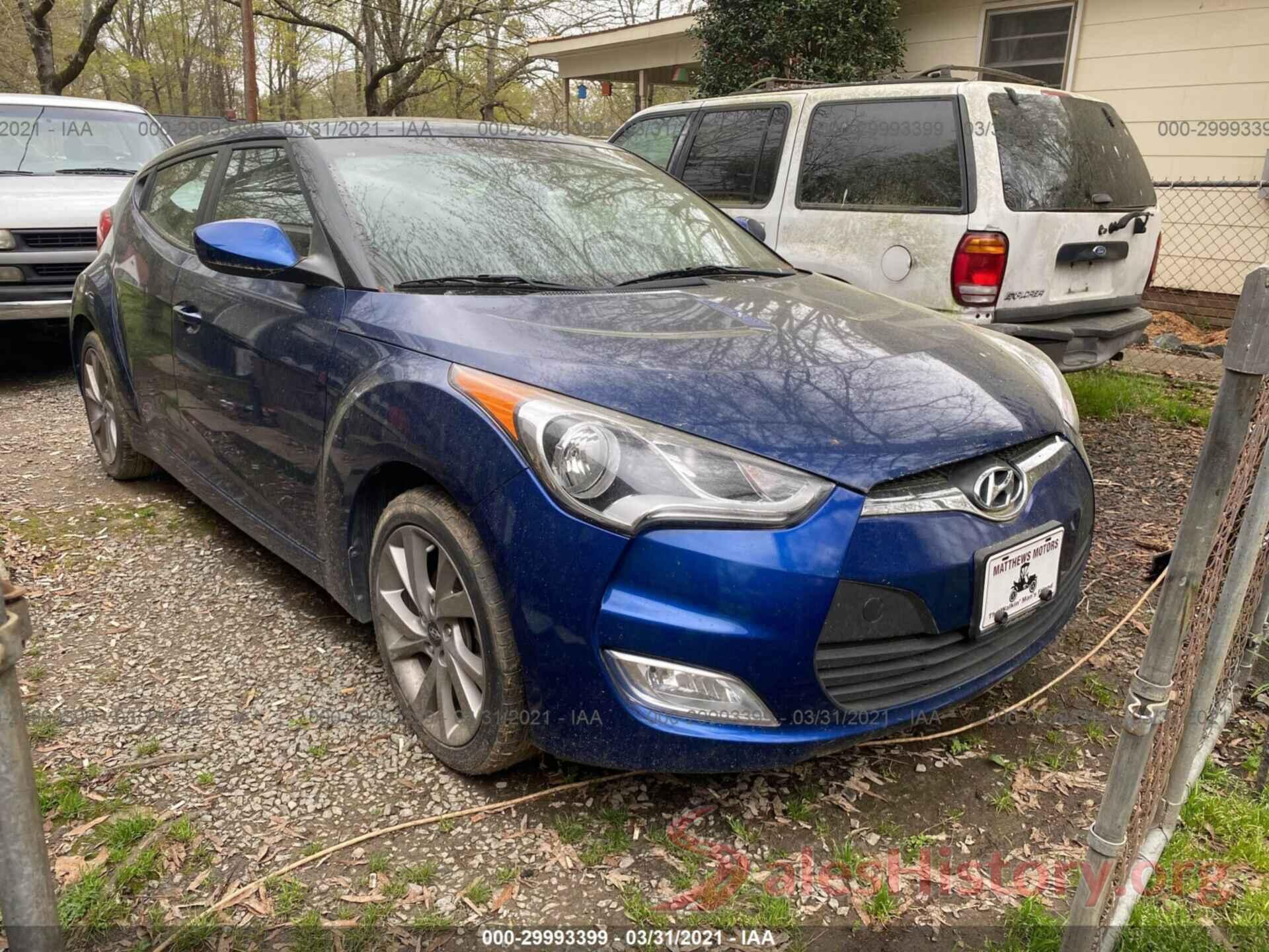 KMHTC6AD5HU310458 2017 HYUNDAI VELOSTER