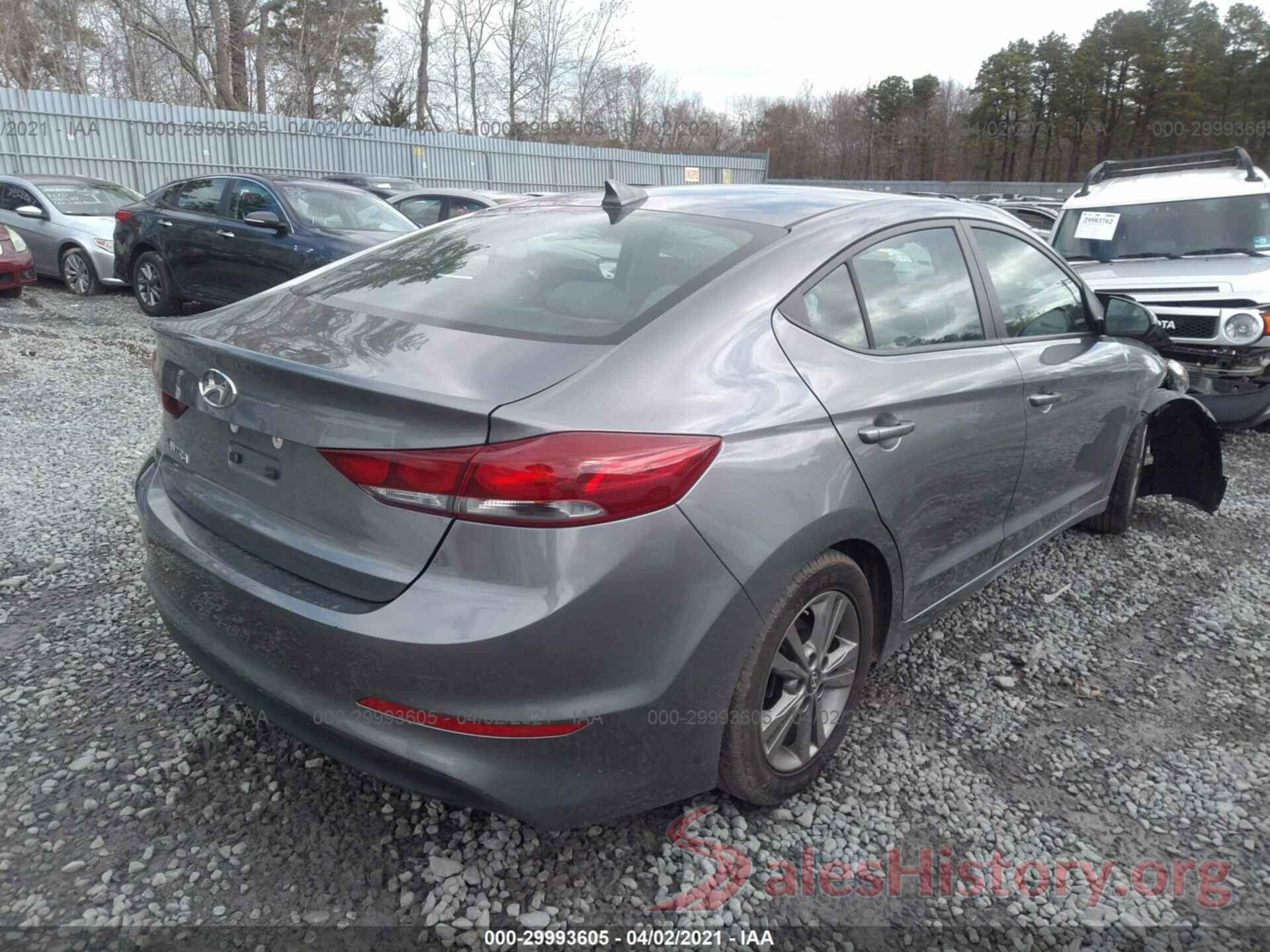 5NPD84LF7JH307607 2018 HYUNDAI ELANTRA