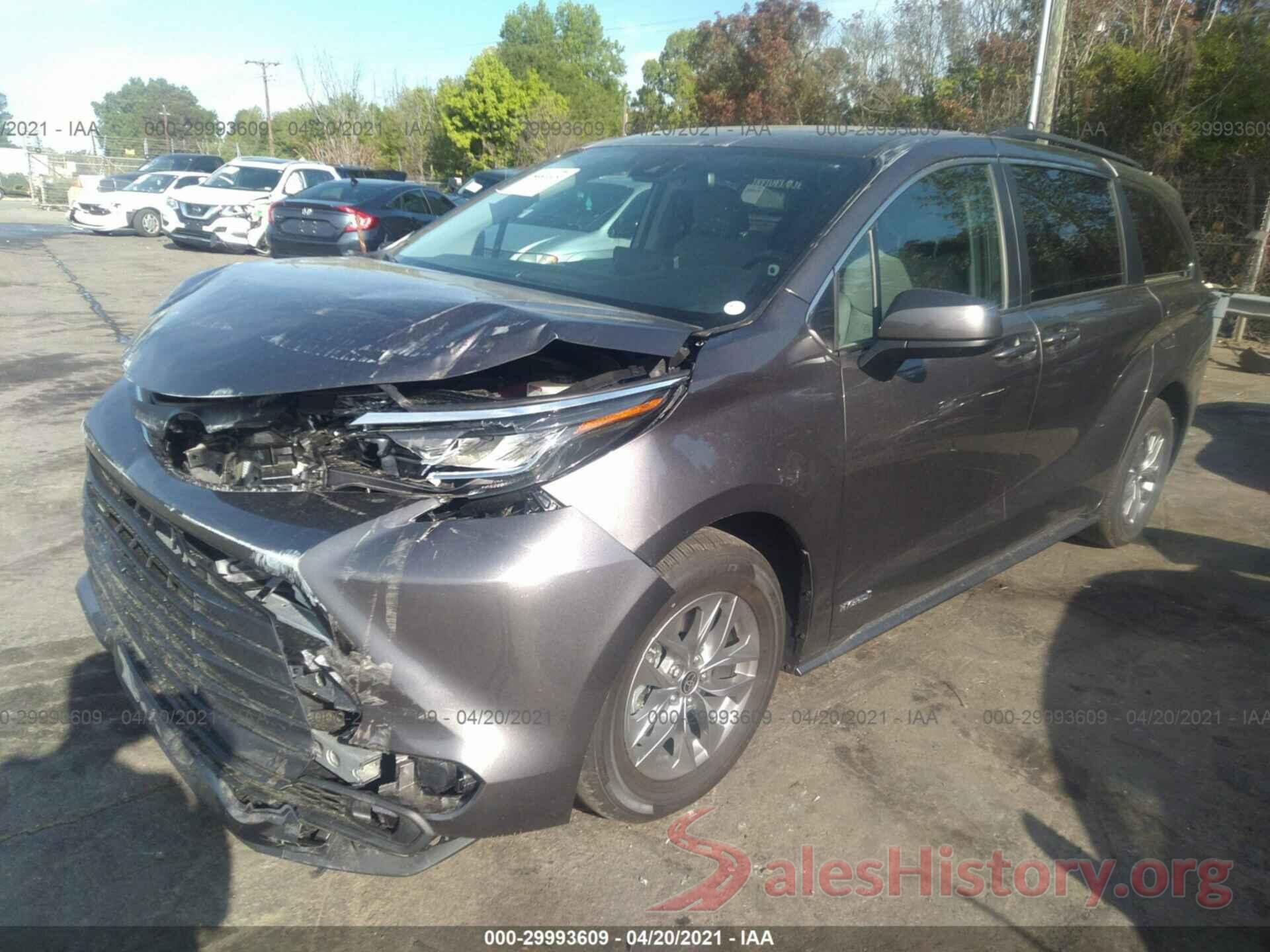 5TDBSKFC4MS014177 2021 TOYOTA SIENNA