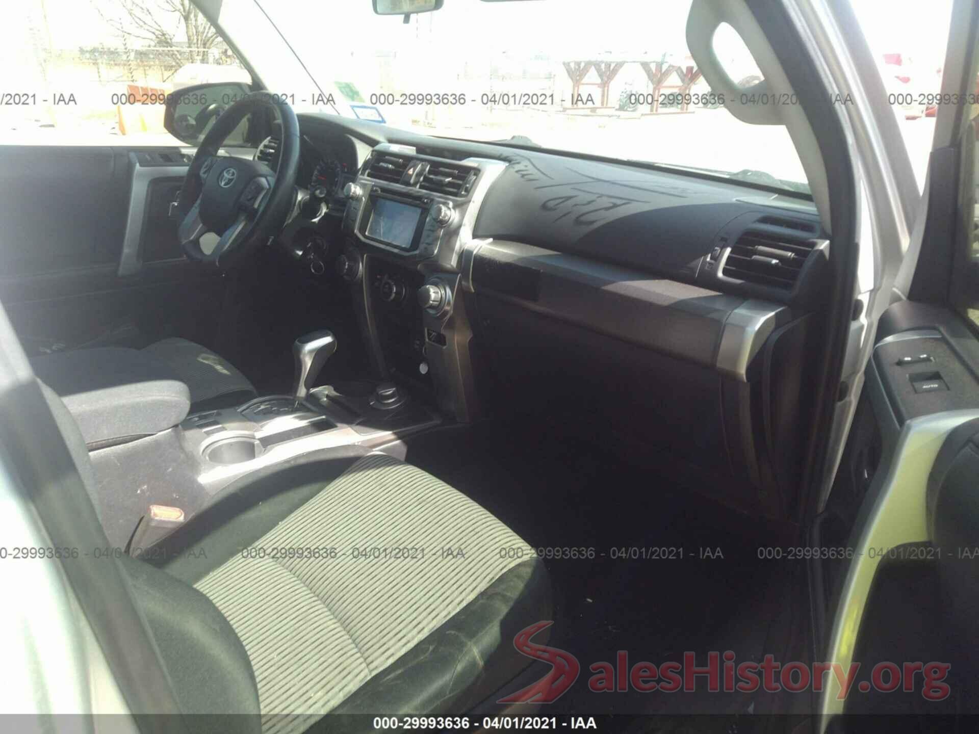 JTEBU5JR9G5307831 2016 TOYOTA 4RUNNER