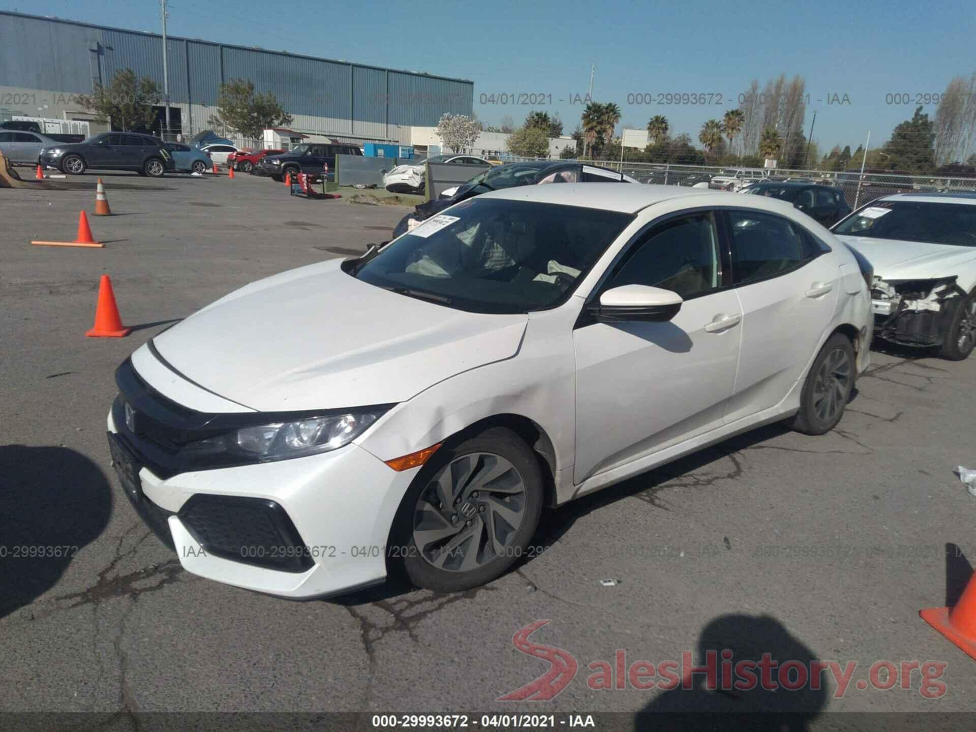 SHHFK7H21JU410164 2018 HONDA CIVIC HATCHBACK