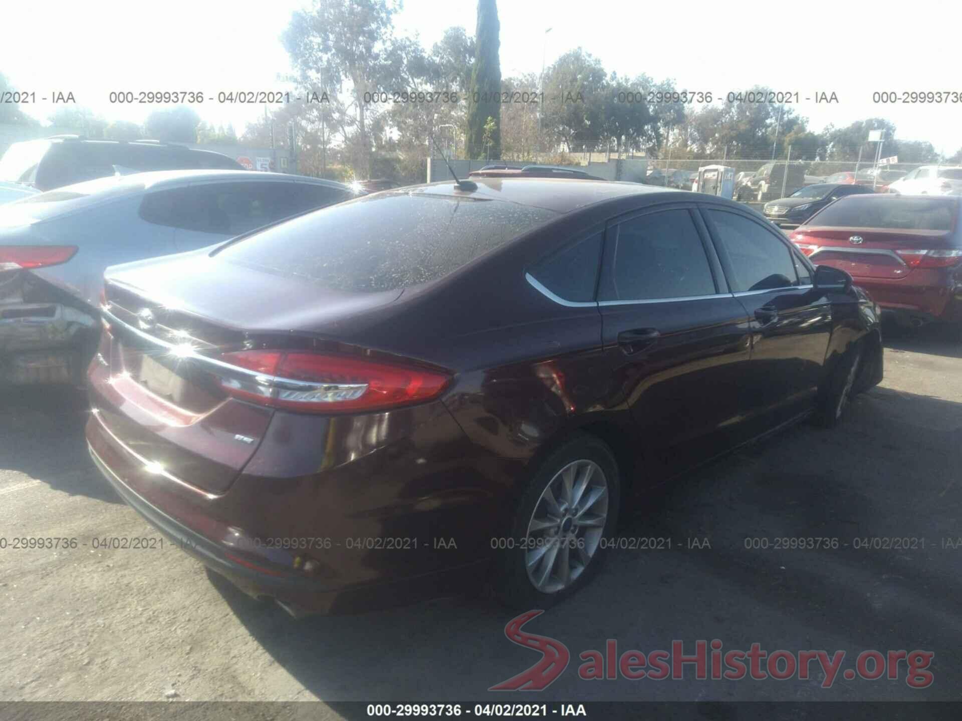 3FA6P0H73HR141833 2017 FORD FUSION