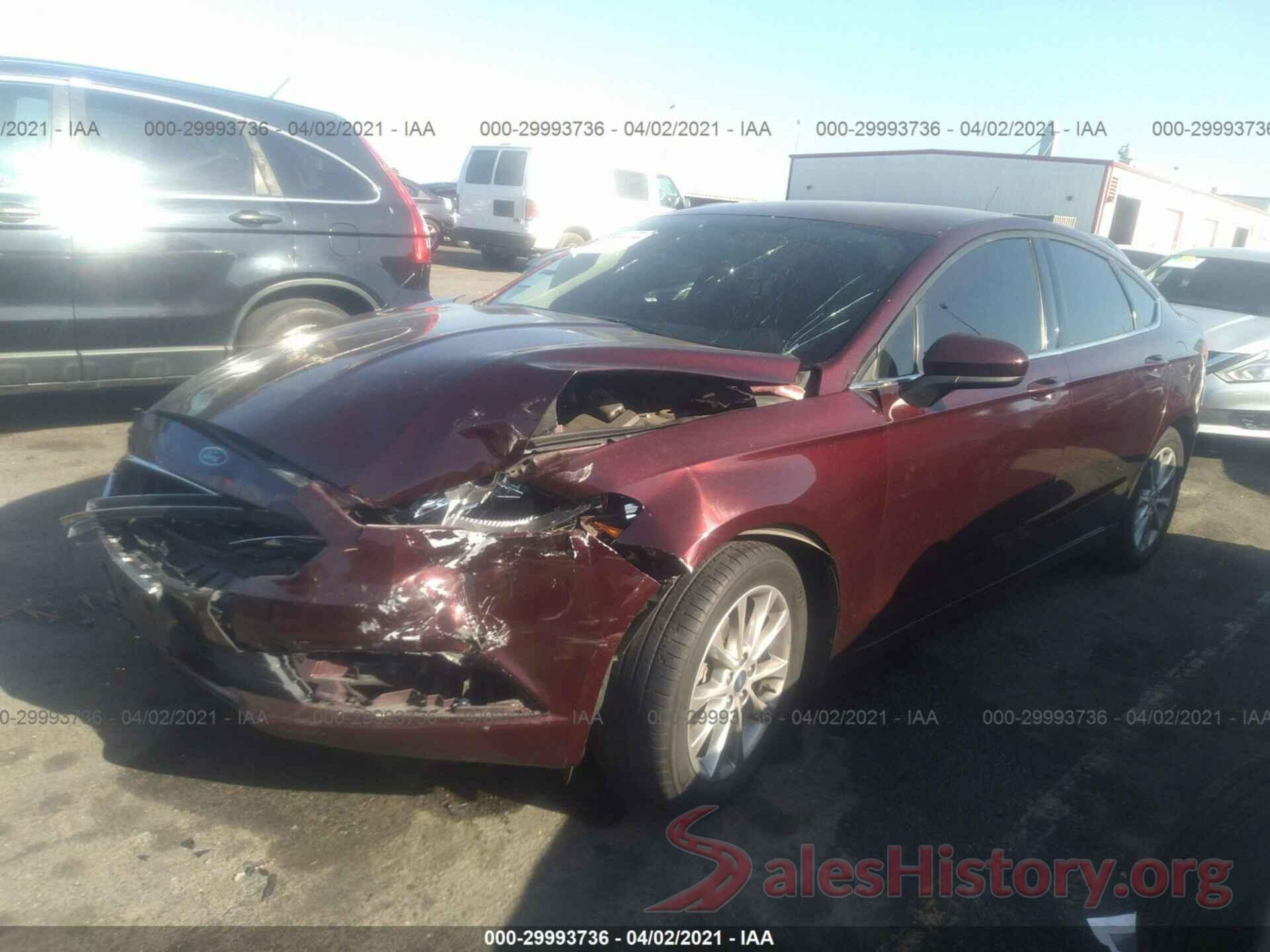 3FA6P0H73HR141833 2017 FORD FUSION