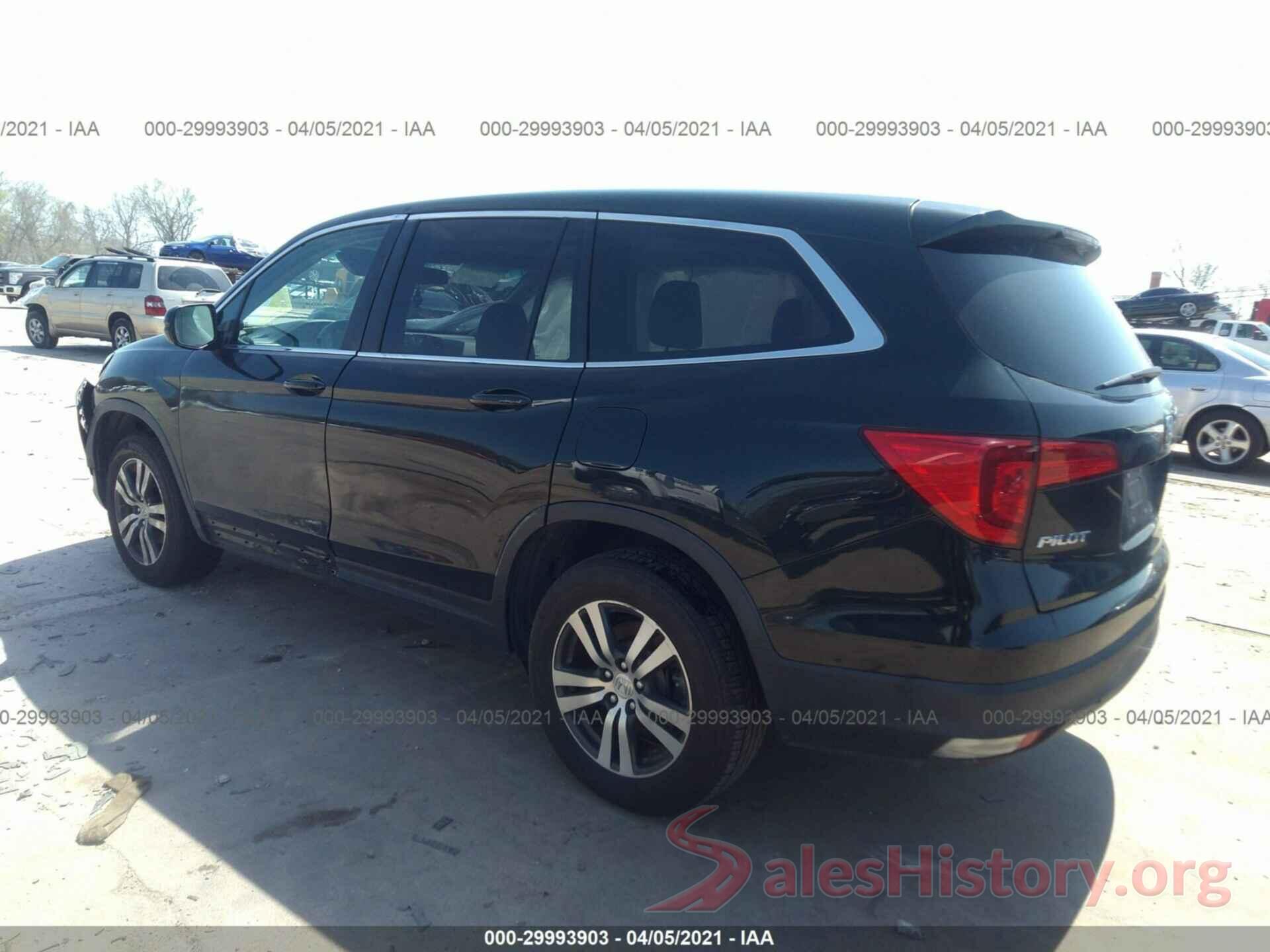 5FNYF6H57GB110589 2016 HONDA PILOT