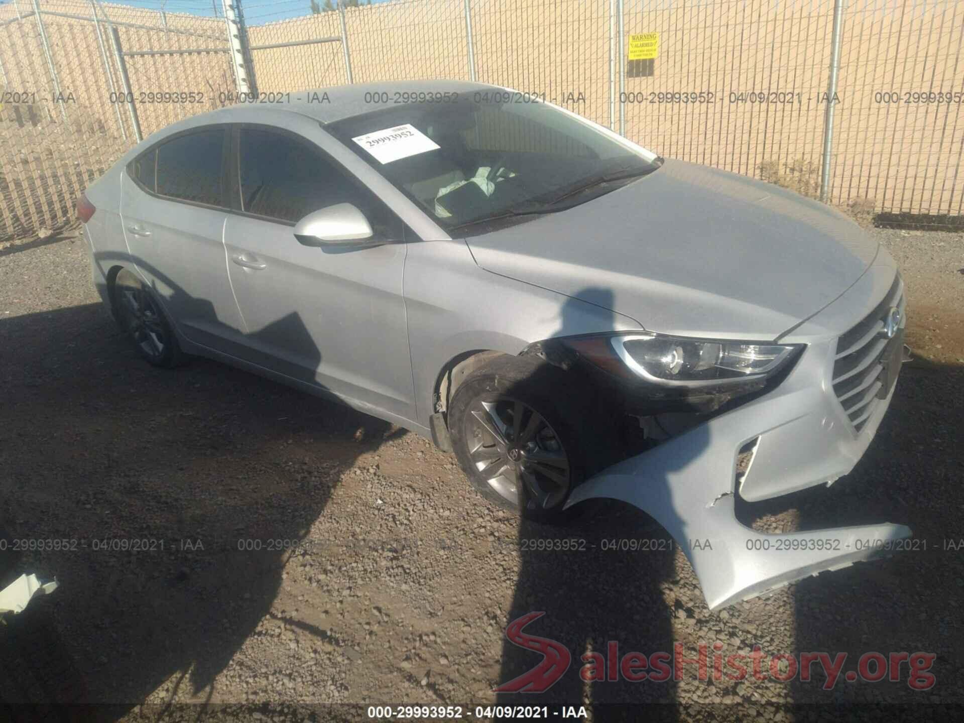 KMHD84LF4HU384818 2017 HYUNDAI ELANTRA