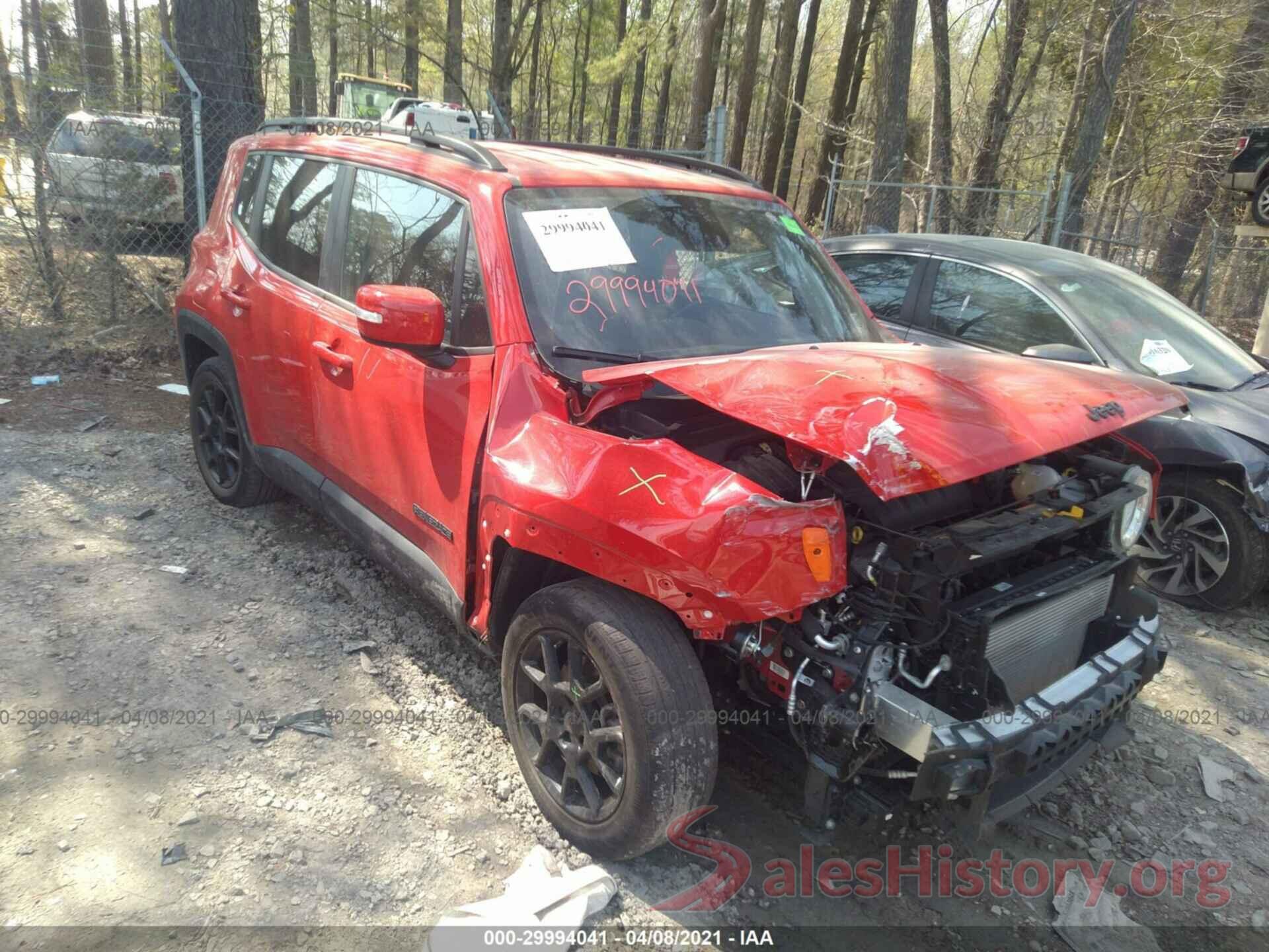 ZACNJABB0KPK11961 2019 JEEP RENEGADE