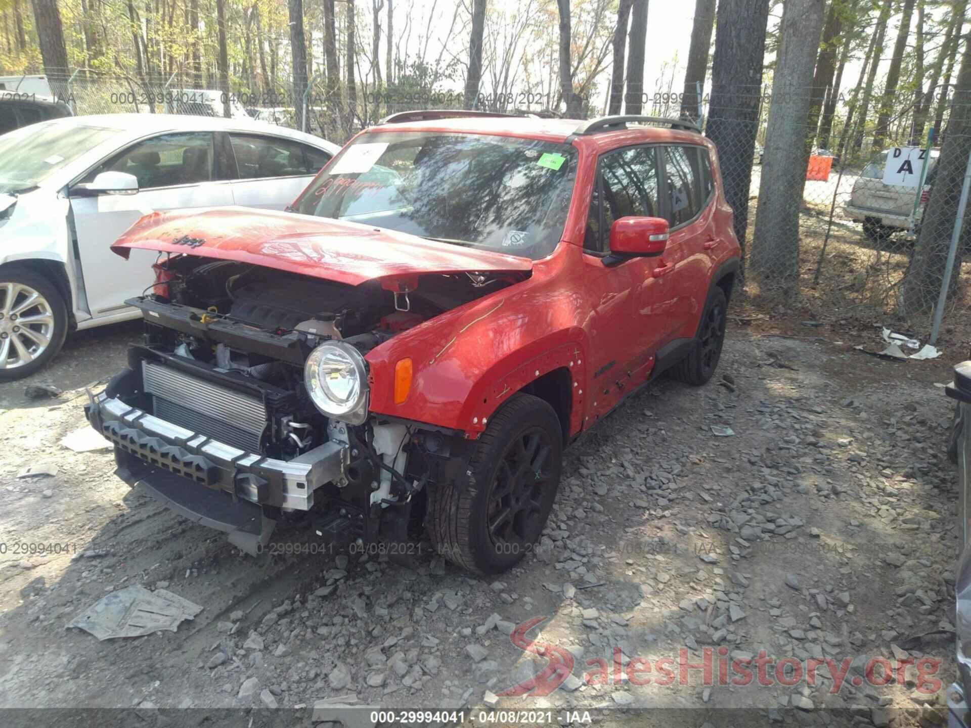 ZACNJABB0KPK11961 2019 JEEP RENEGADE