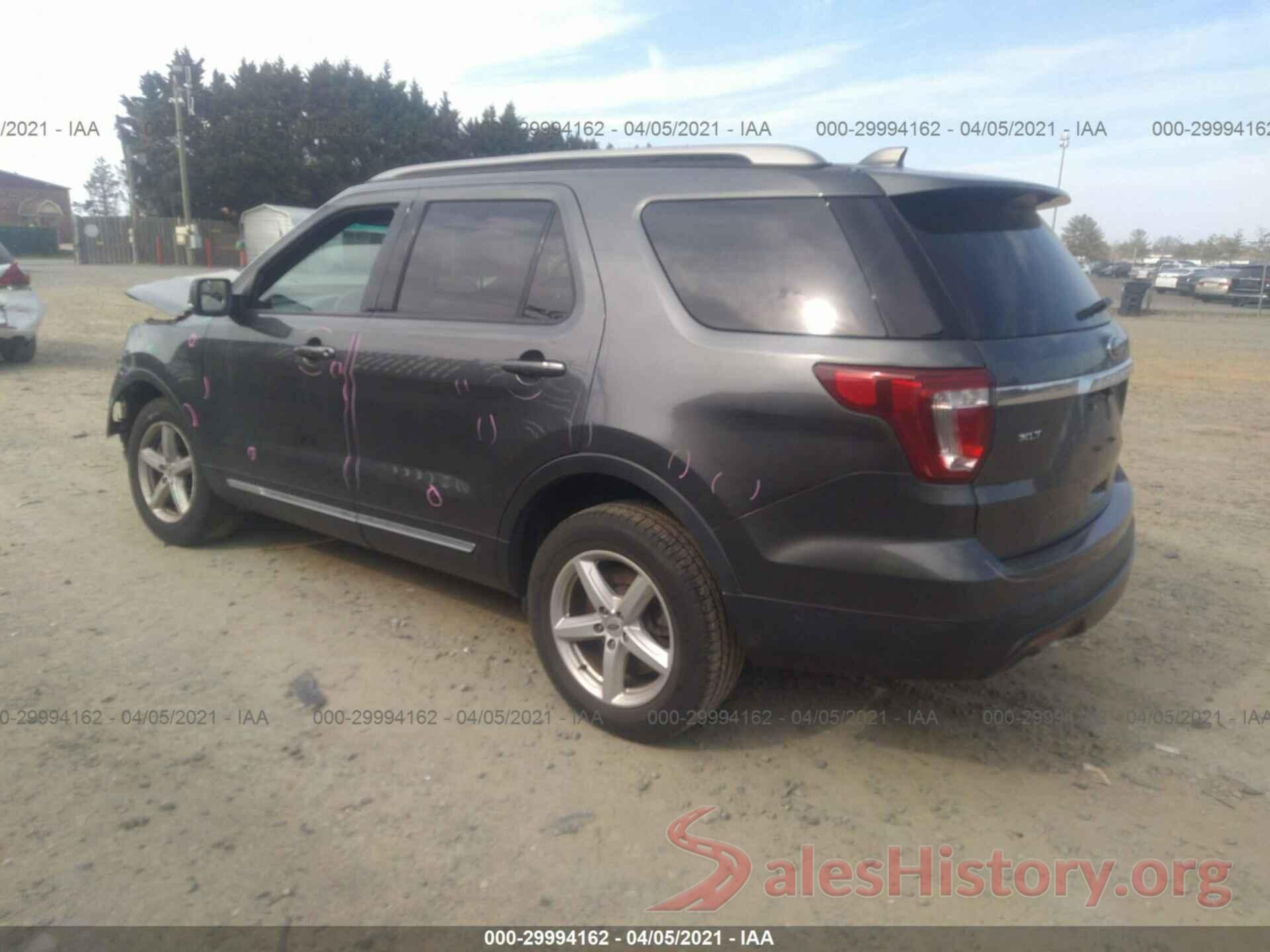 1FM5K8D80GGD10712 2016 FORD EXPLORER