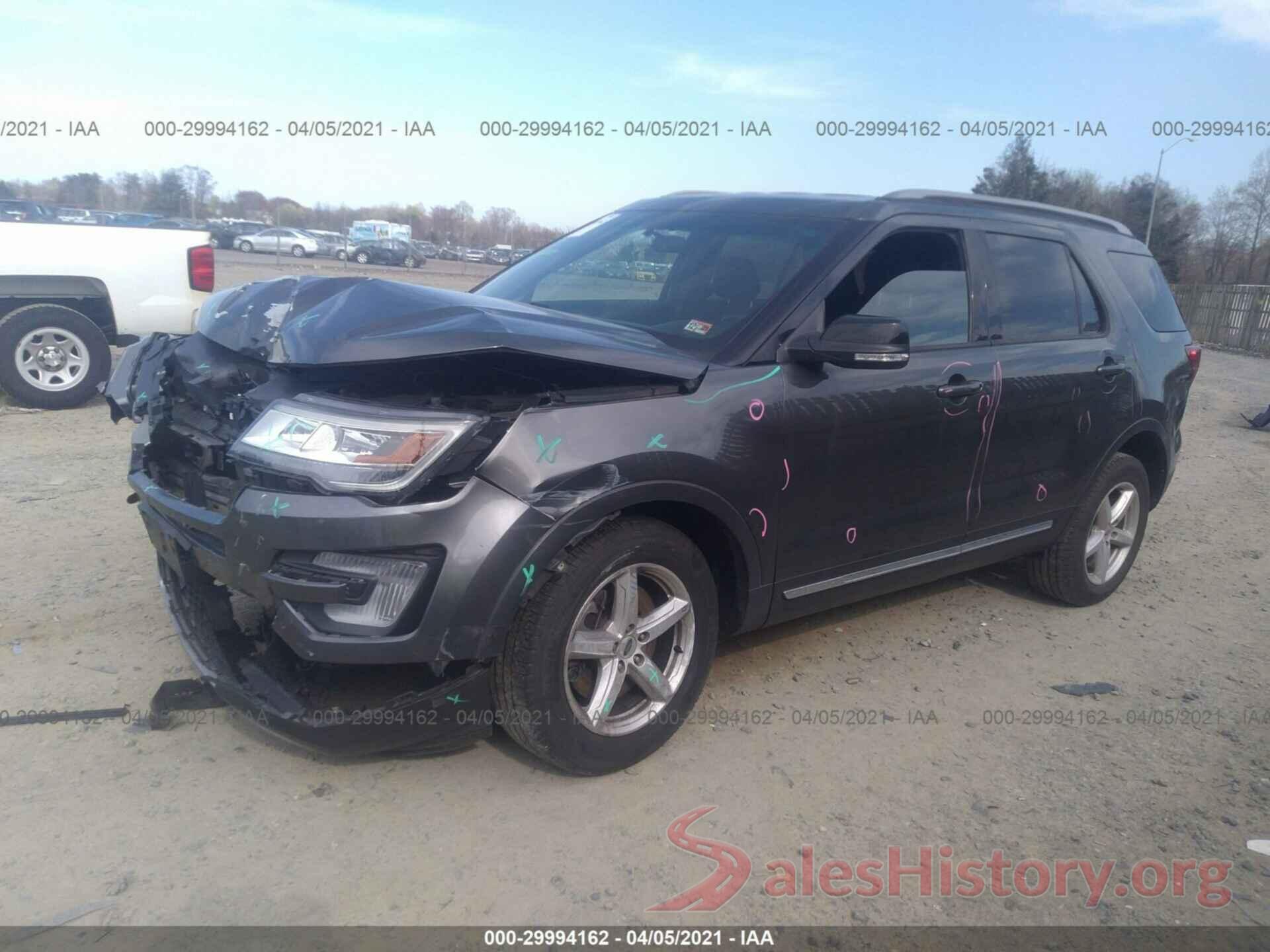 1FM5K8D80GGD10712 2016 FORD EXPLORER