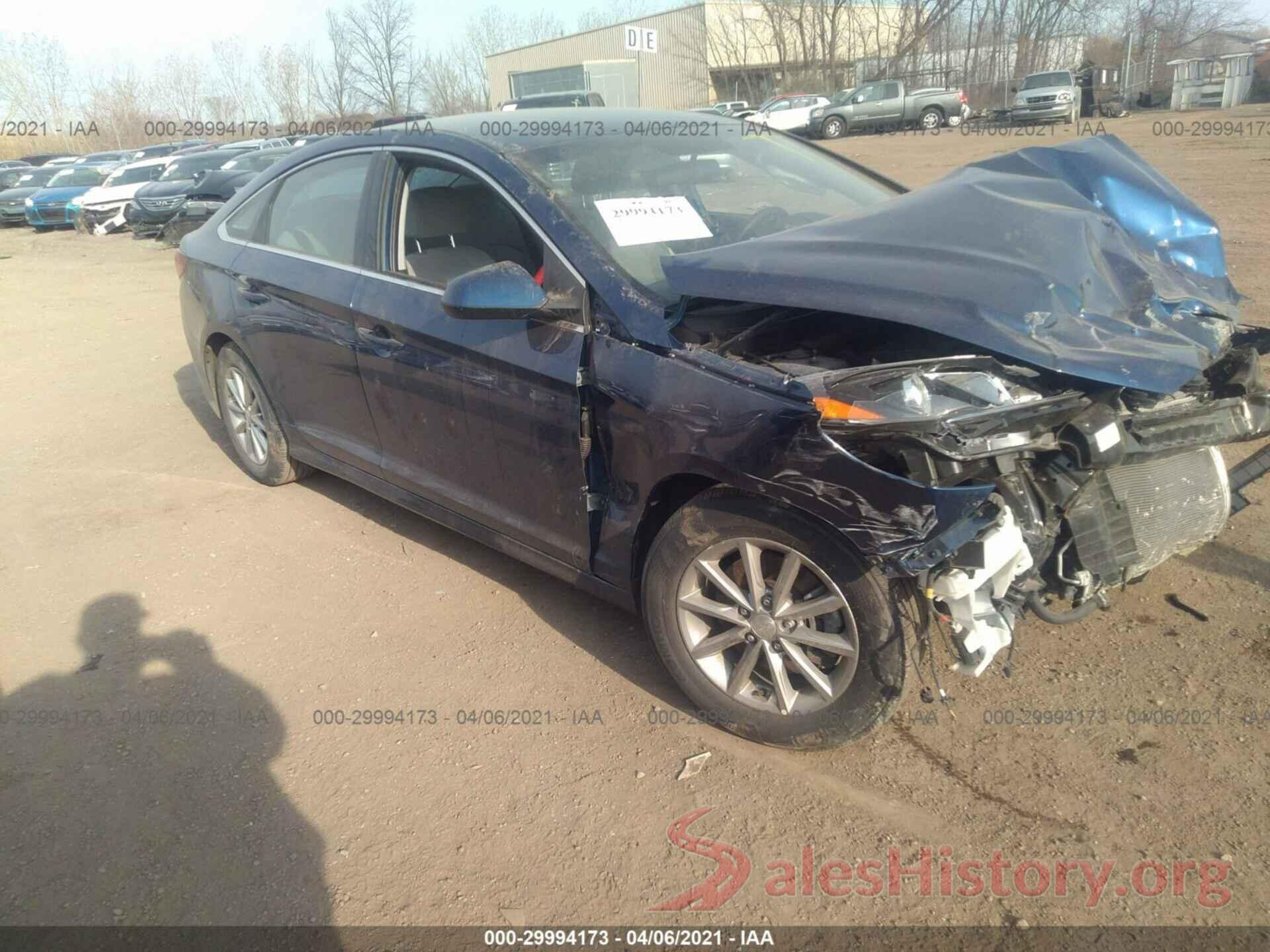 5NPE24AF1JH704349 2018 HYUNDAI SONATA