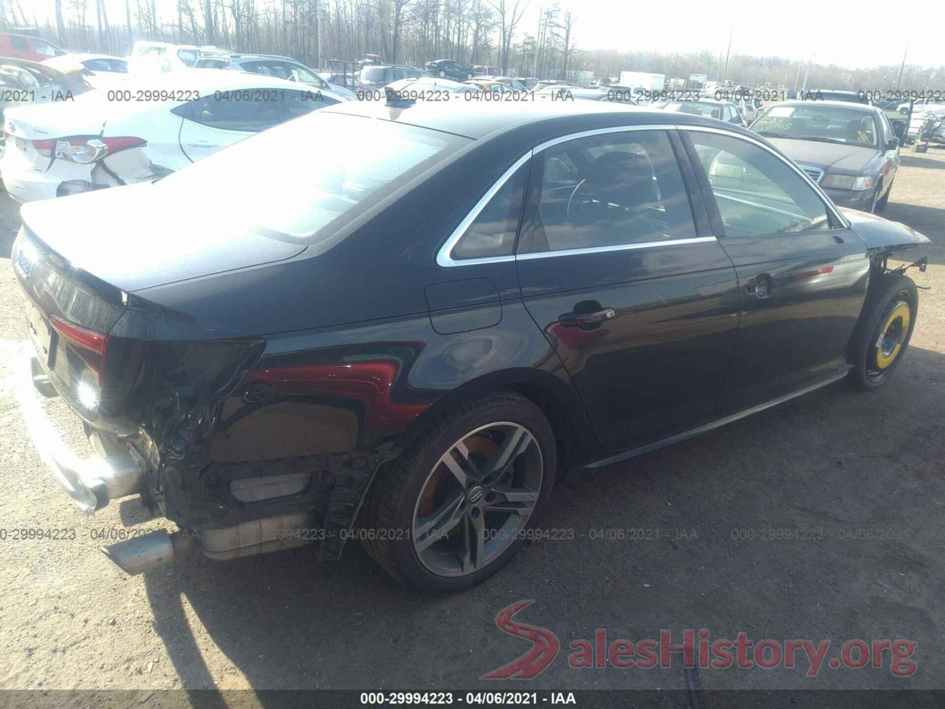 WAUENAF48JA168405 2018 AUDI A4