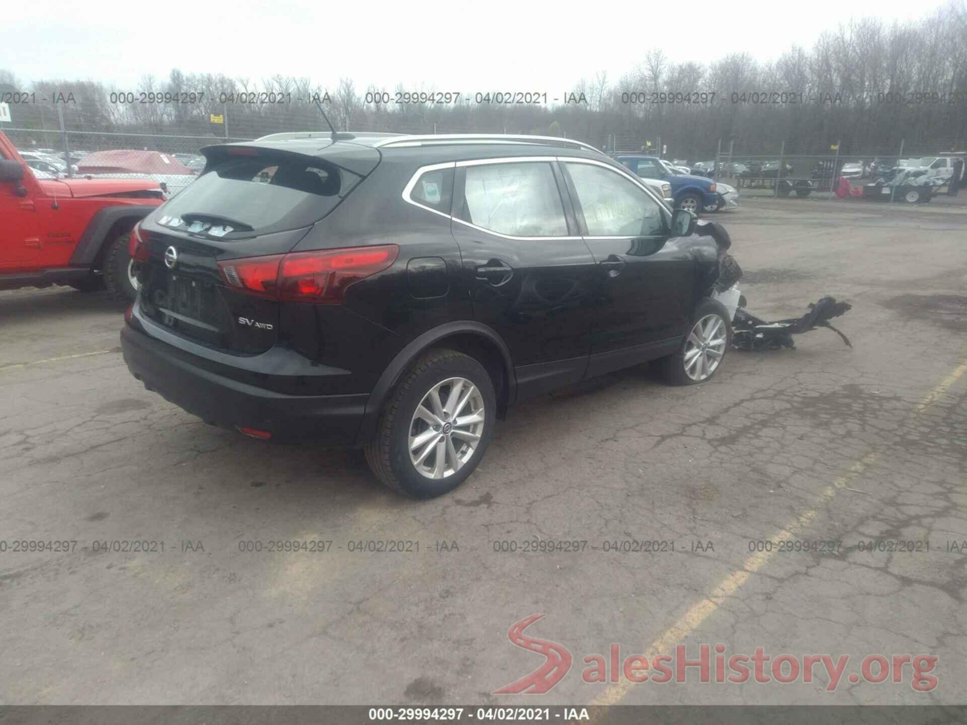 JN1BJ1CR7KW622216 2019 NISSAN ROGUE SPORT