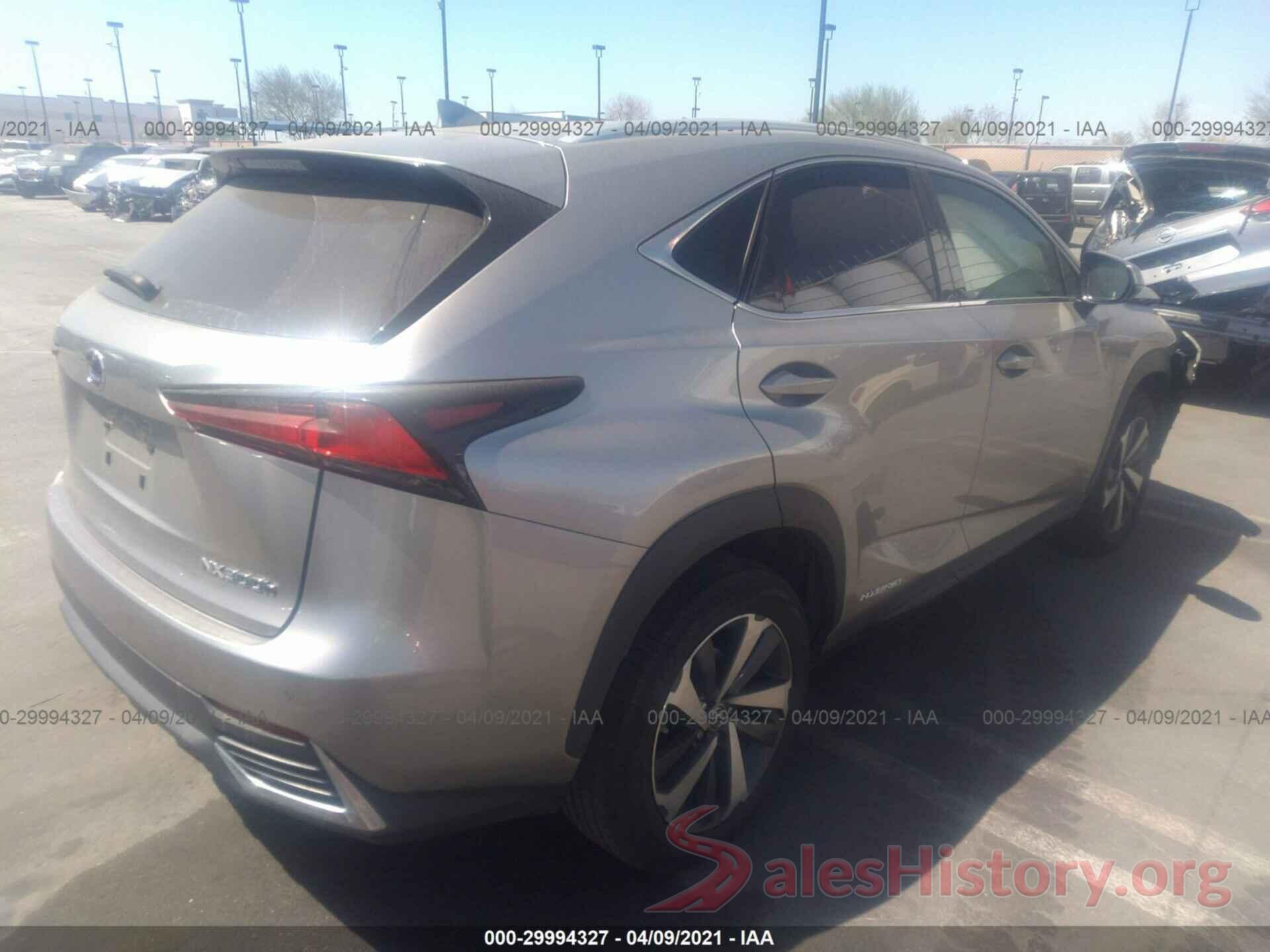 JTJBJRBZ6K2100145 2019 LEXUS NX