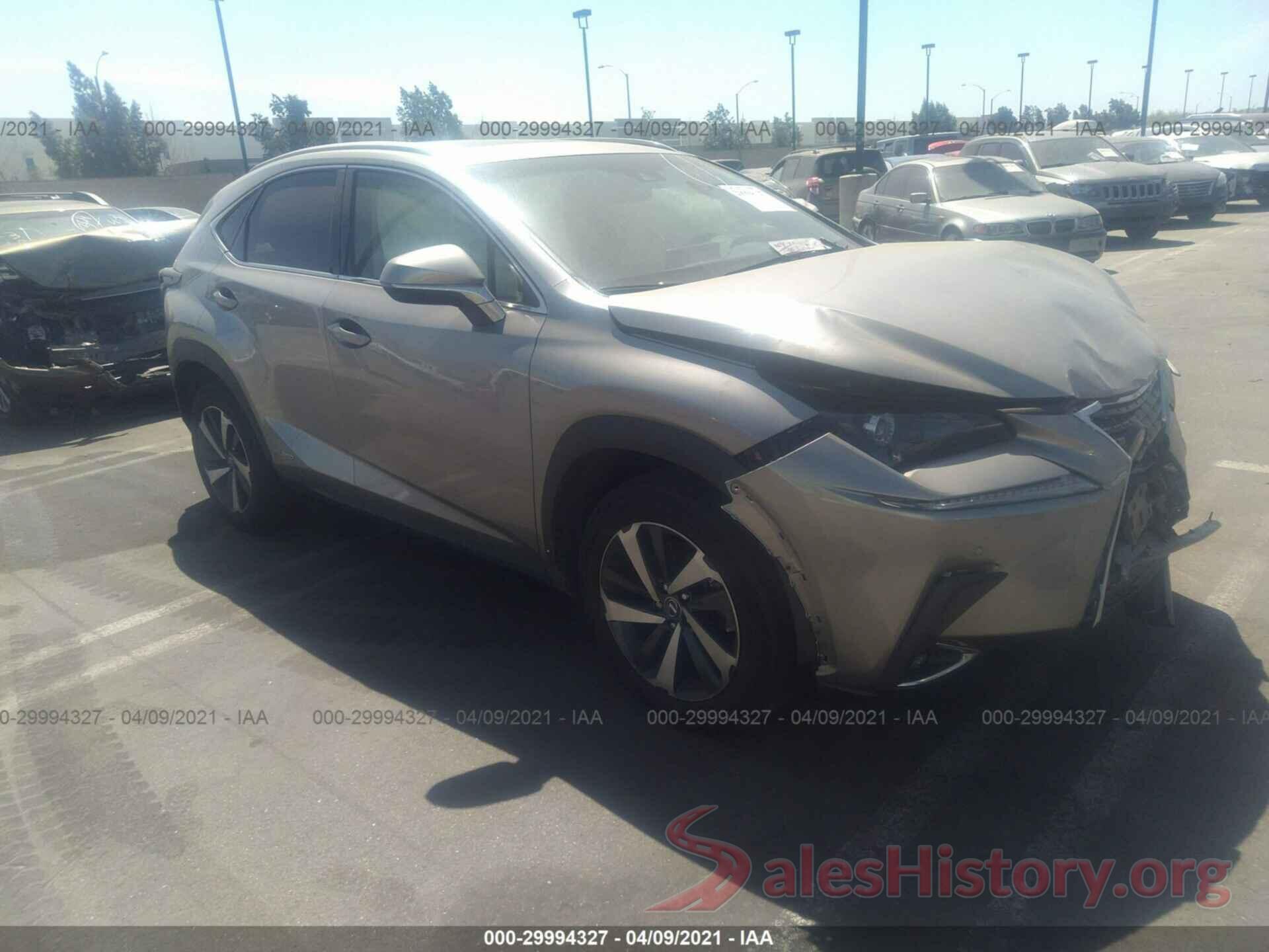 JTJBJRBZ6K2100145 2019 LEXUS NX