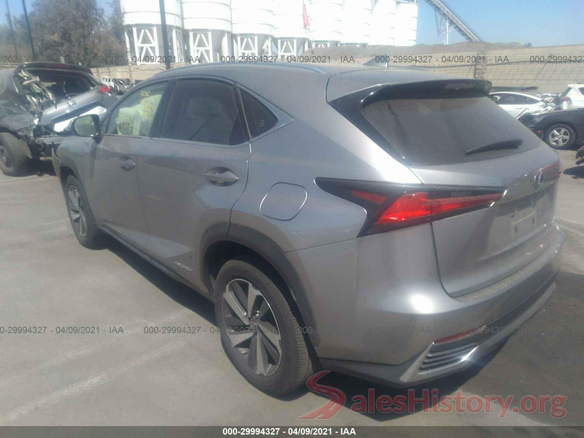 JTJBJRBZ6K2100145 2019 LEXUS NX